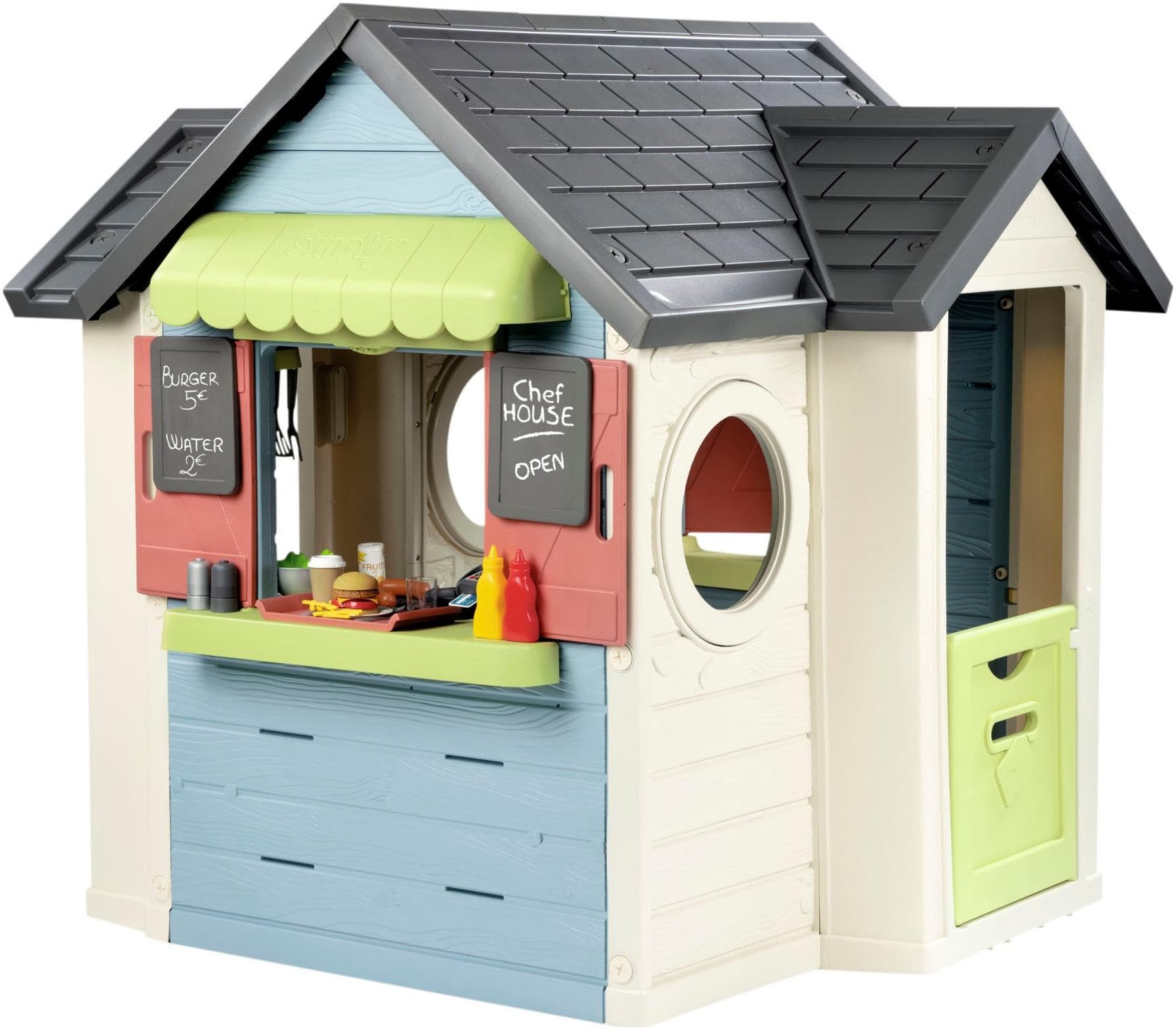 Smoby Life Chef Spielhaus Bunt Kunststoff mit Küche und Kasse