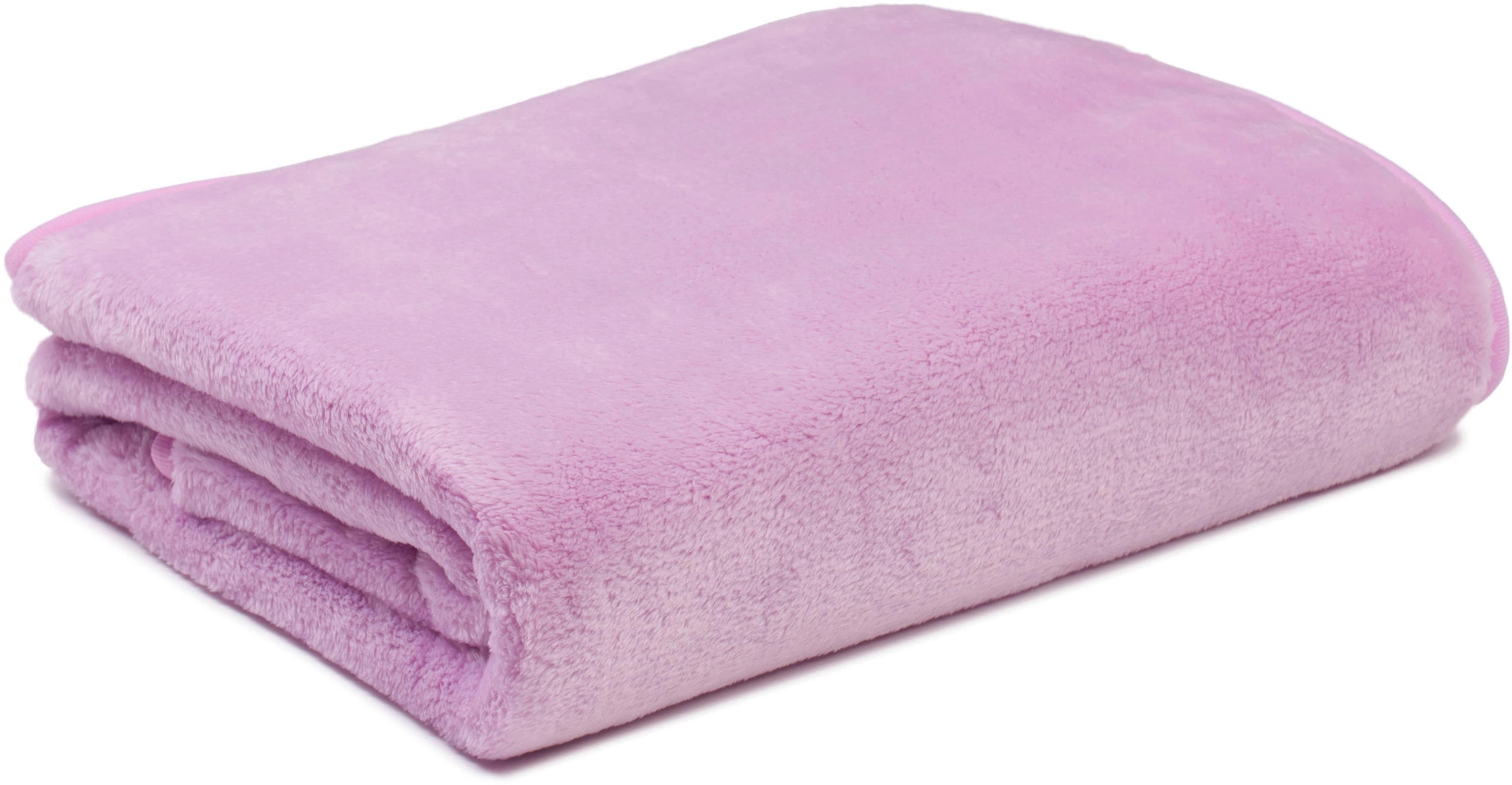 Gözze Kinderdecke Premium Cashmerefeeling Flieder Polyester
