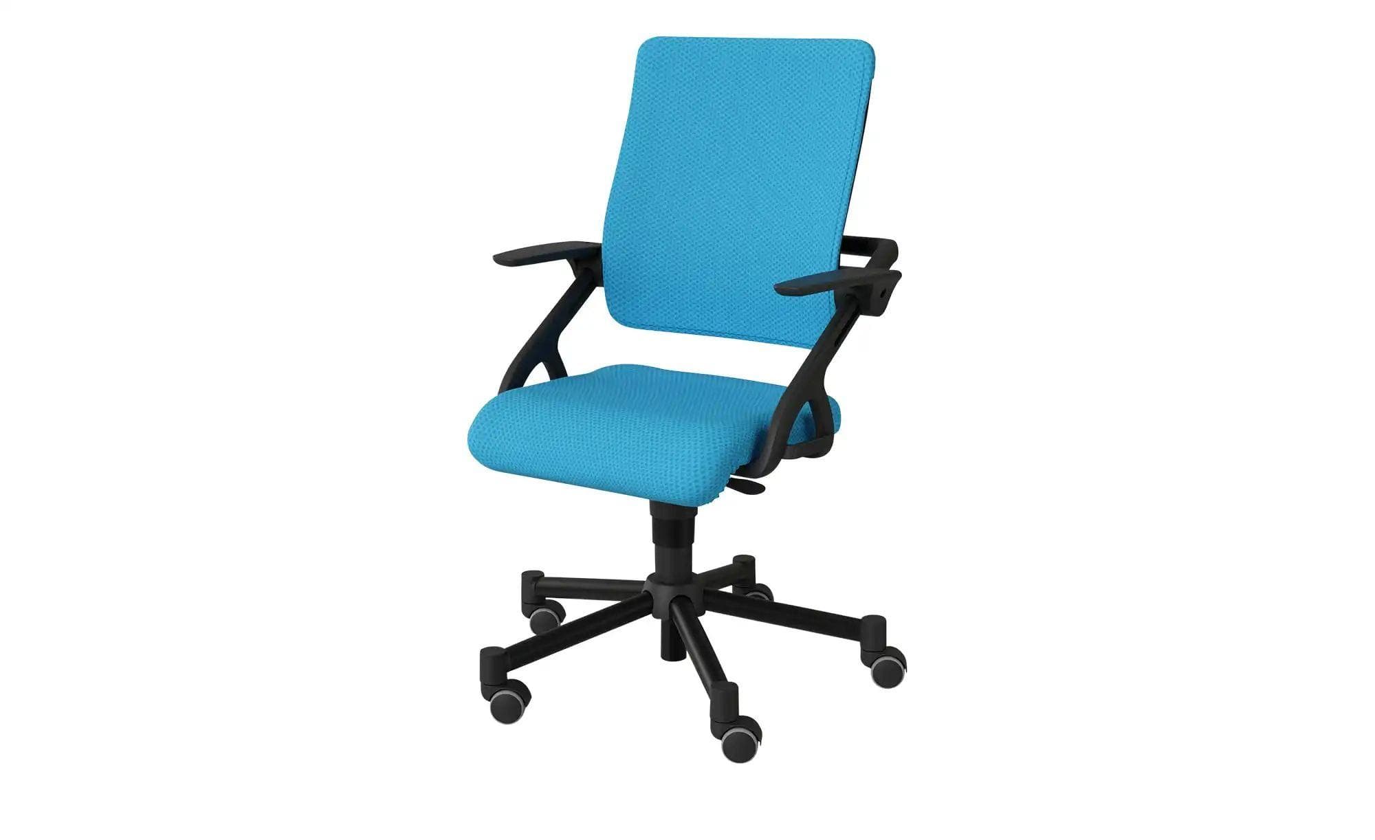 PAIDI Kinder- und Jugenddrehstuhl Tio Black Blau