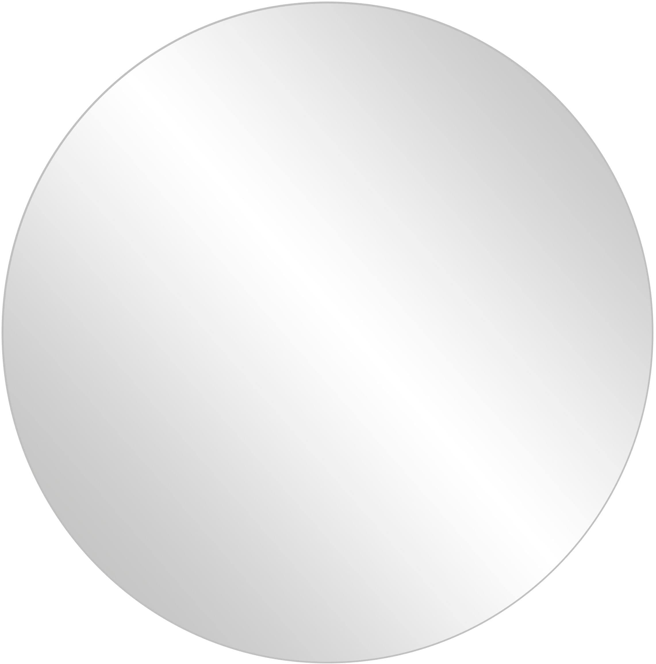 Wandspiegel SCHILDMEYER Bjarne 55 cm Silber FSC Holzwerkstoff