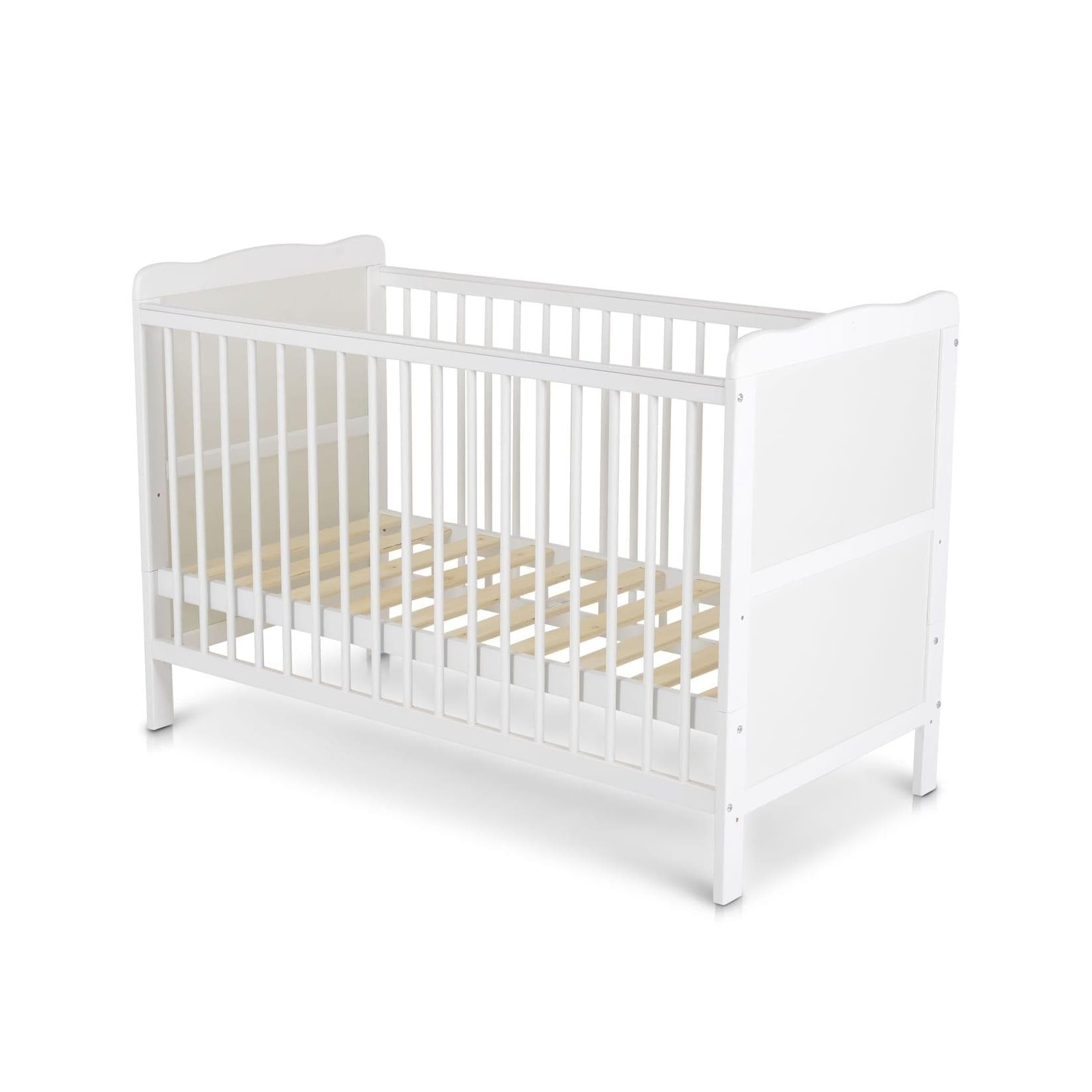 Cangaroo Babybett 2-in-1 Gitterbett Albero Weiß Holz