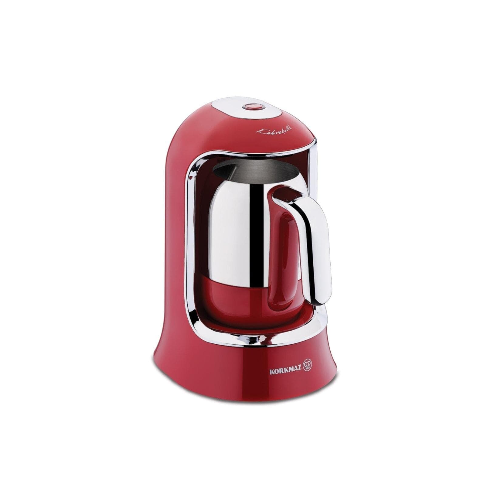 Kahvekolik Kaffeemaschine für türkischen Kaffee 400W Rot