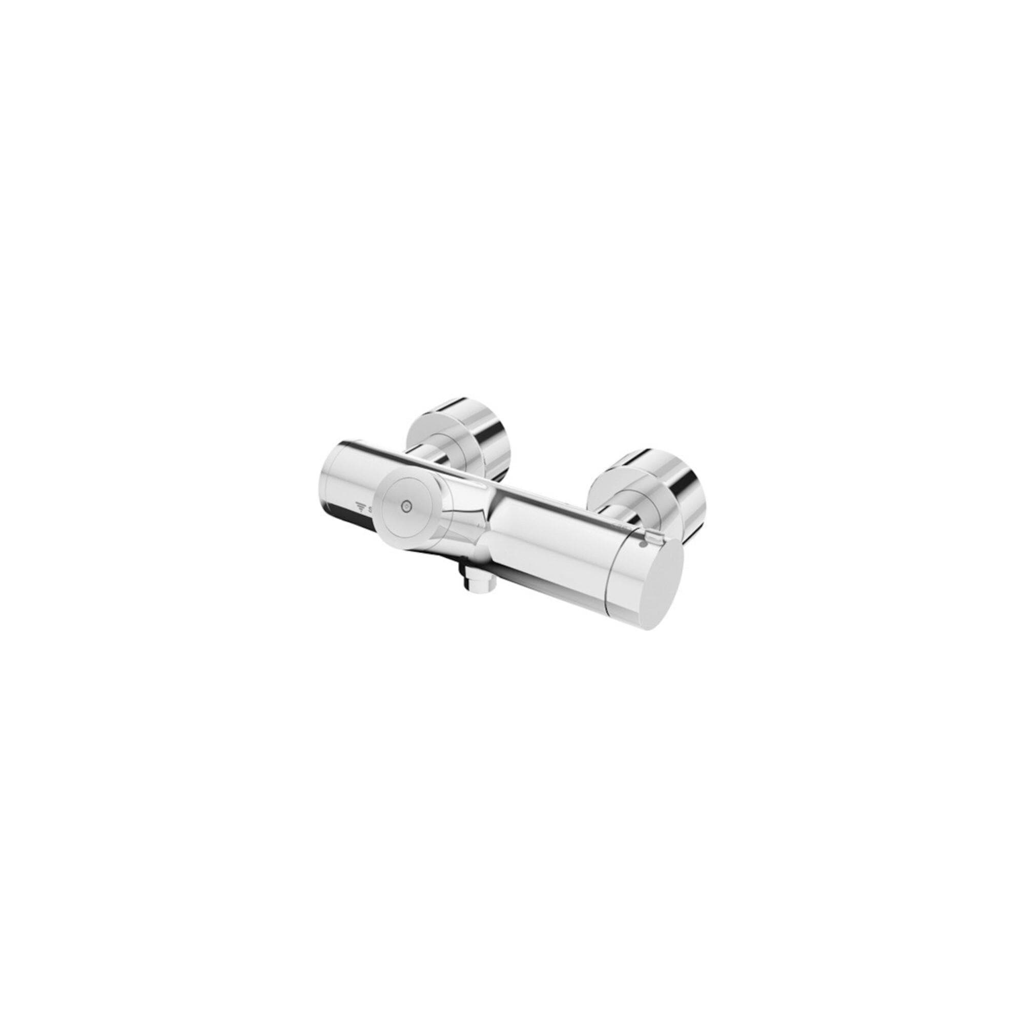 Schell Vitus Brause-Thermostat 002170699 CVD Magnetventil 6 V Mischwasser verchromt