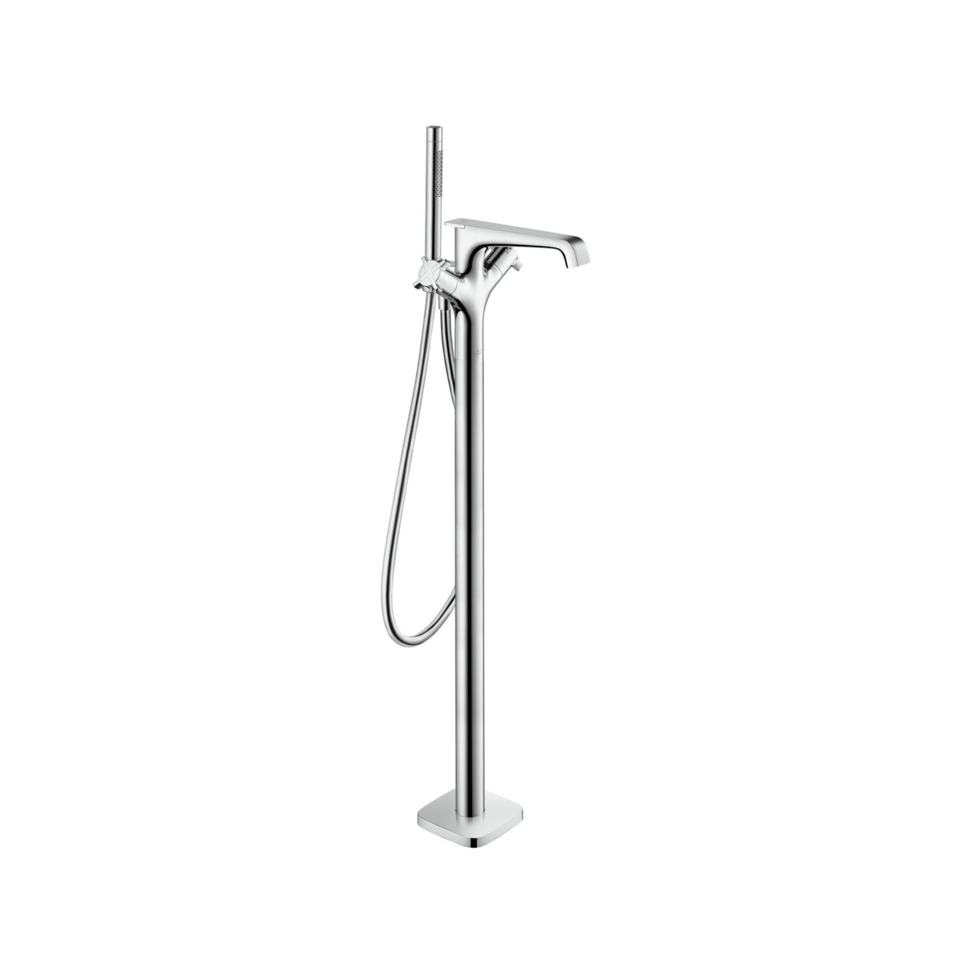 hansgrohe Axor Citterio E Wannen-Thermostat Bodenstehend Chrom