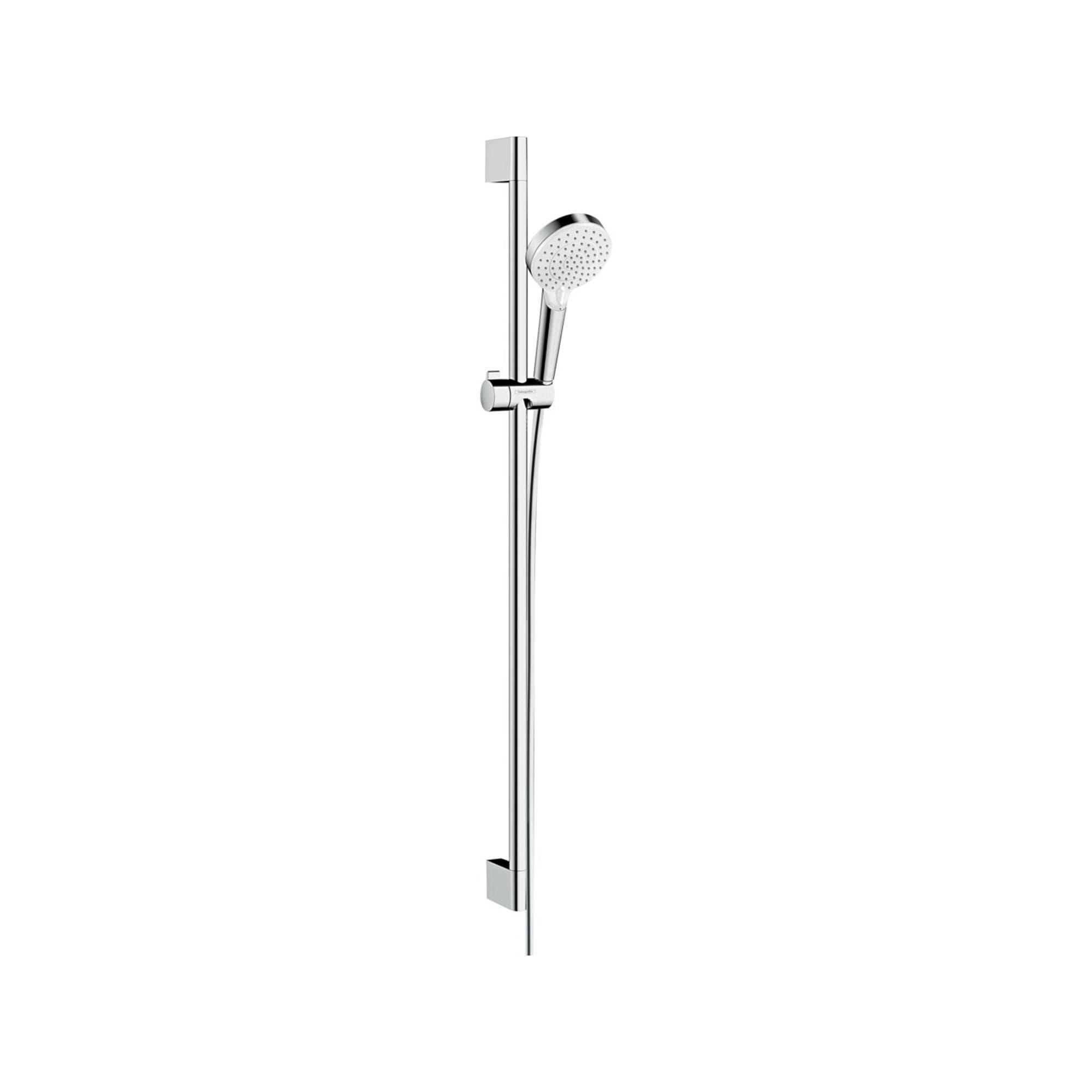 Grohe Brausegarnitur Crometta Vario EcoSmart 2 Strahlarten Chrom-Weiß