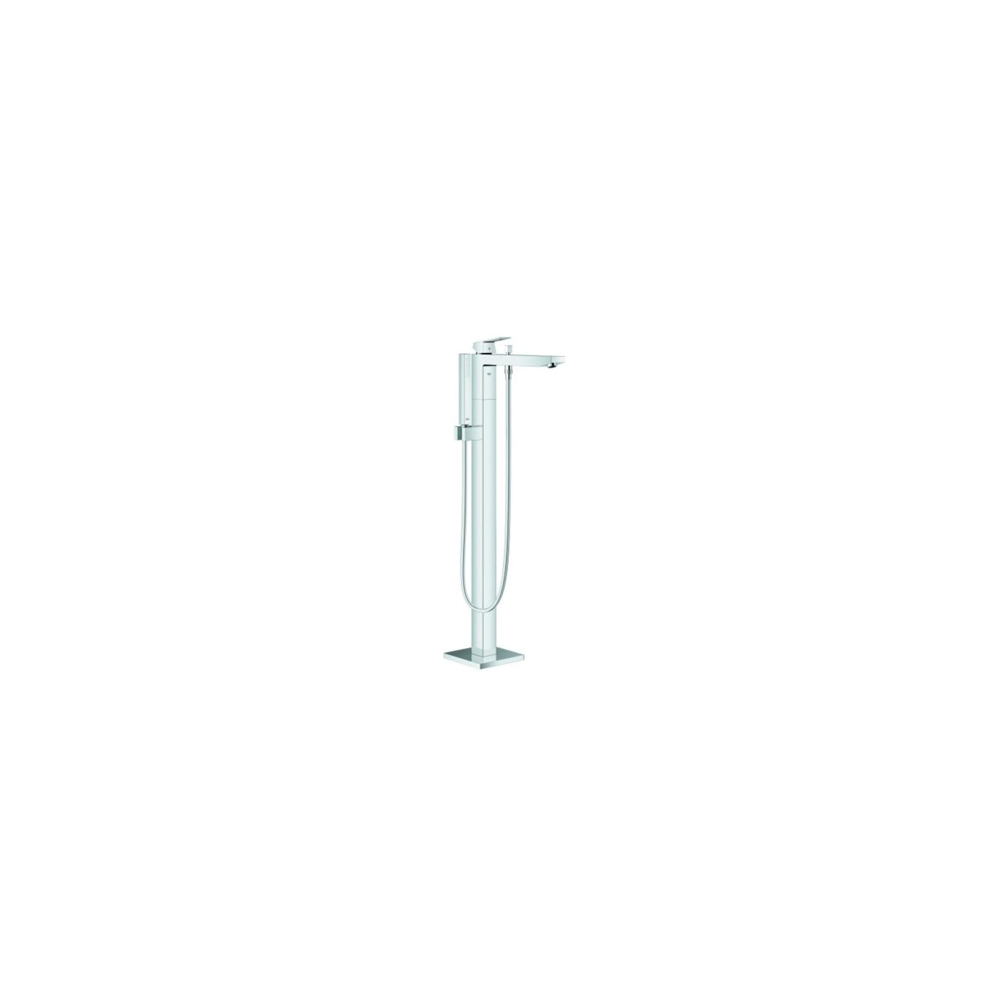 Grohe Eurocube Wannenarmatur 23672001 chrom Bodenmontage Ausladung 298mm