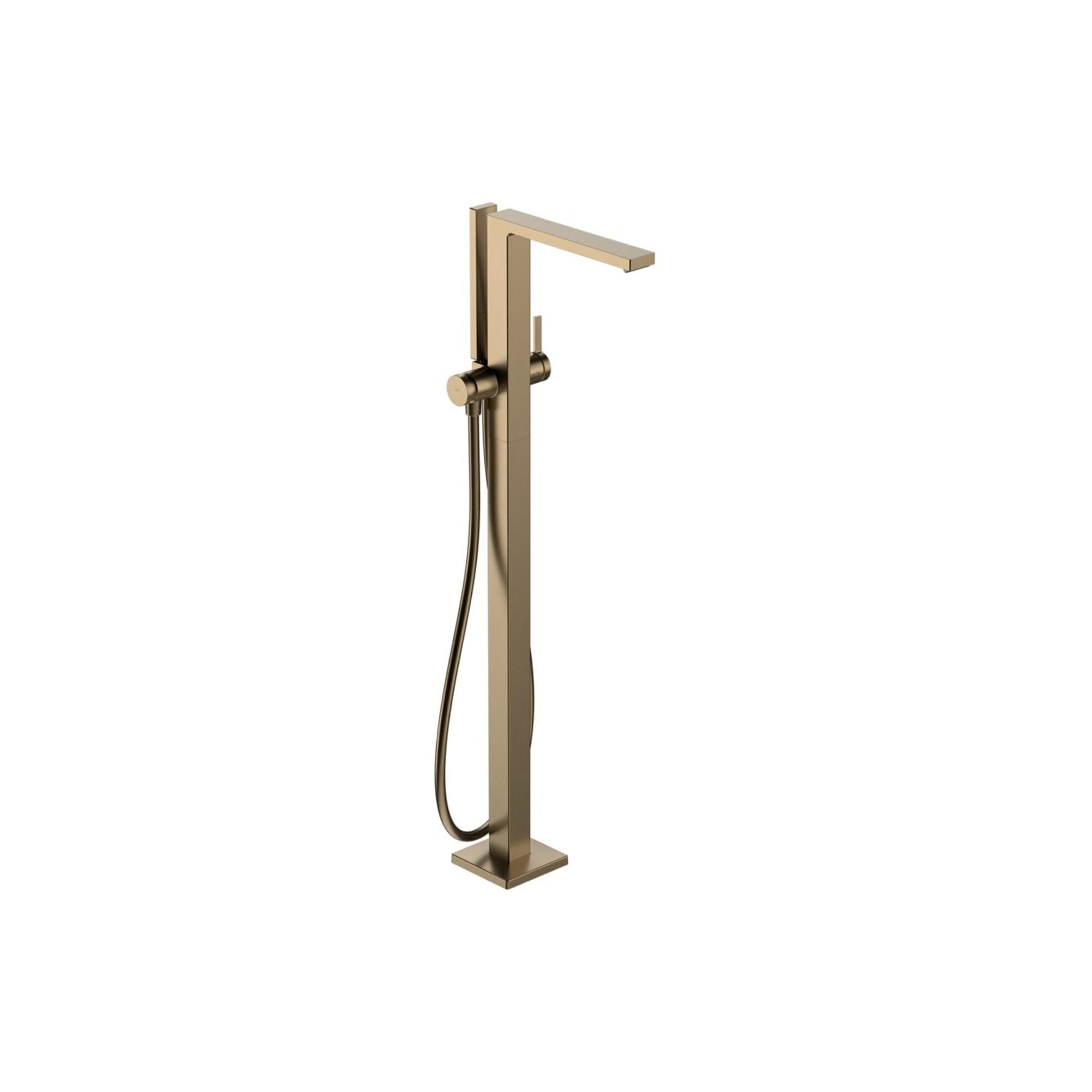 Hansgrohe Tecturis E Wannenarmatur 73445140 Bodenarmatur Brushed Bronze