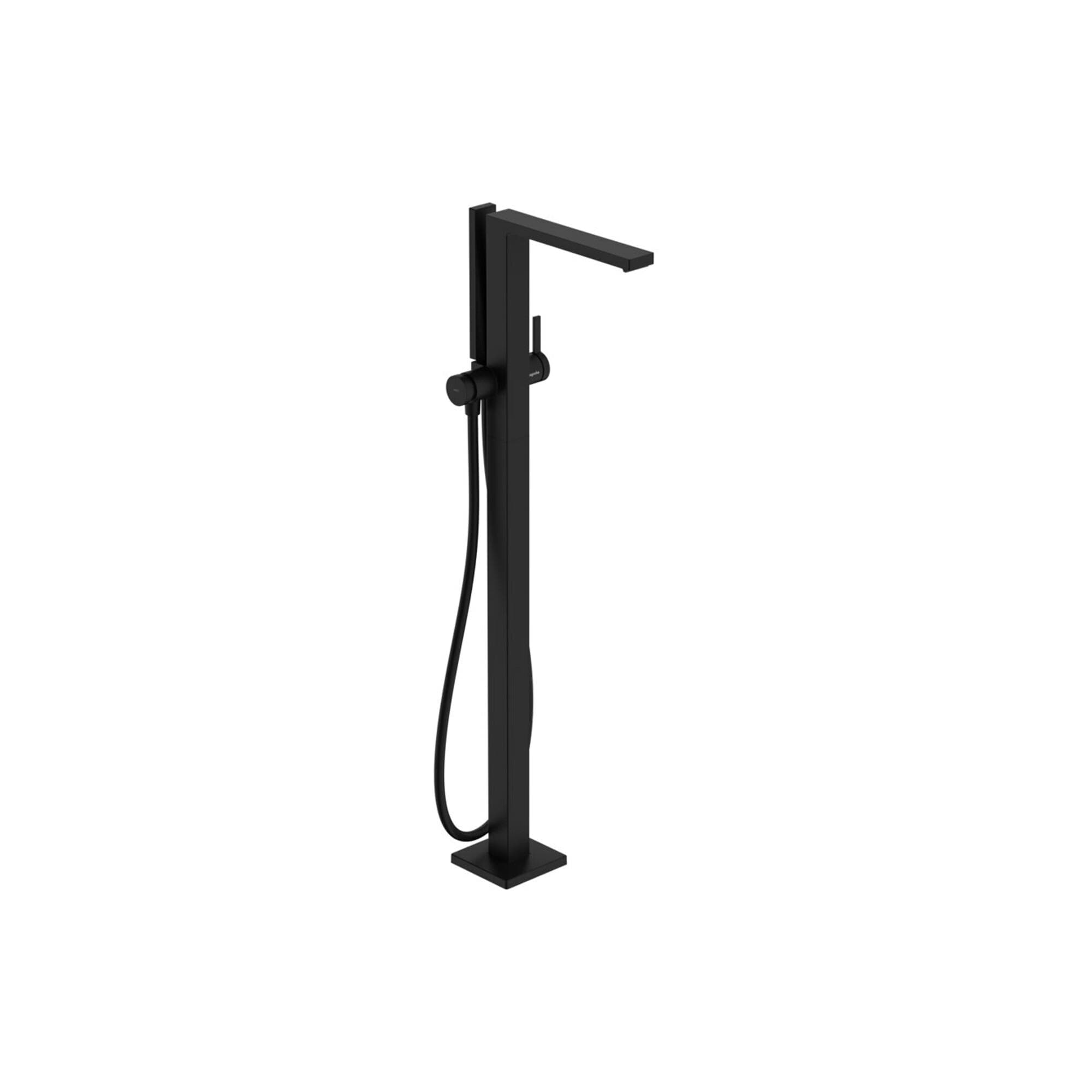 Hansgrohe Tecturis E Wannenarmatur 73445670 Bodenarmatur Matt-Schwarz