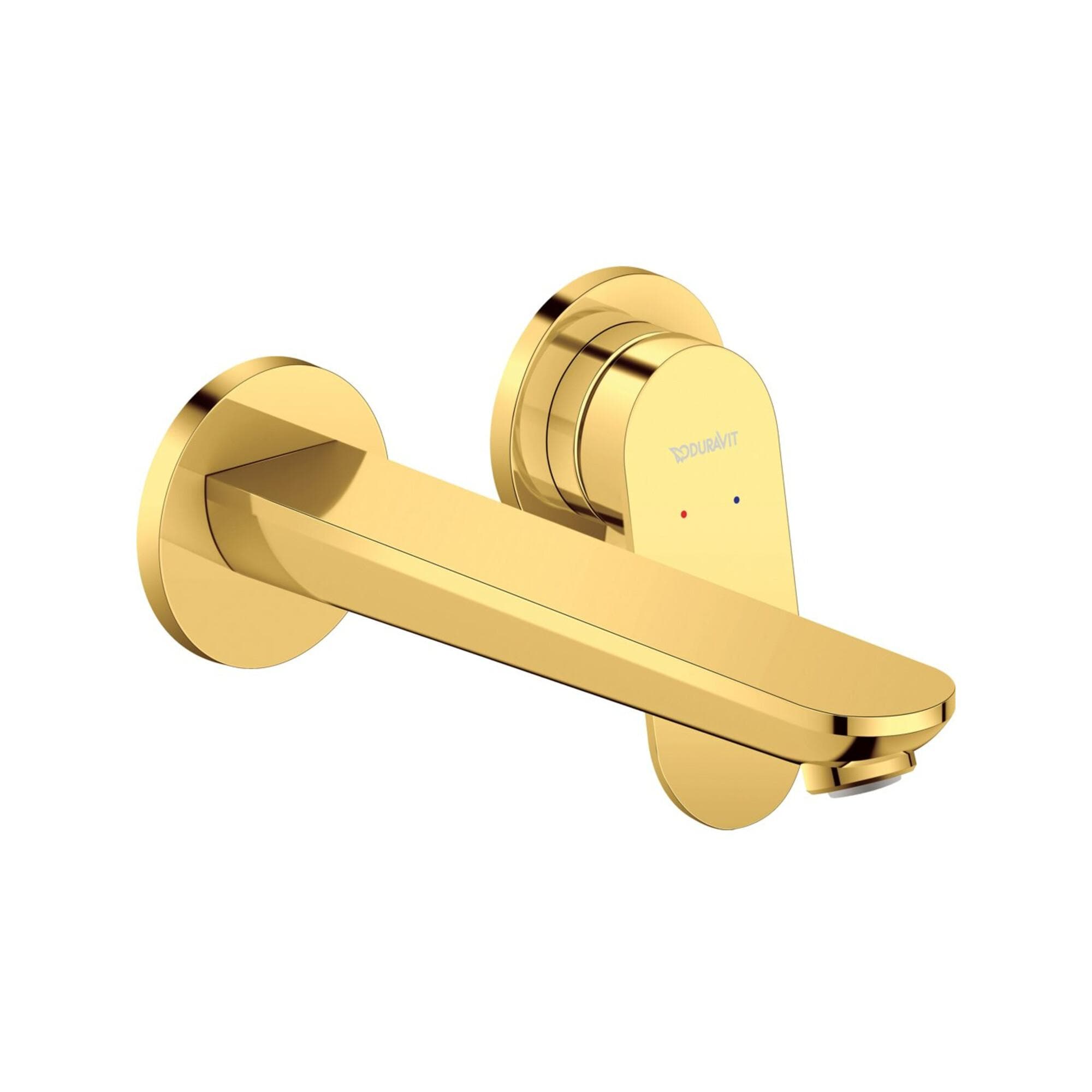 Duravit Wave Unterputz-Waschtischarmatur Gold poliert