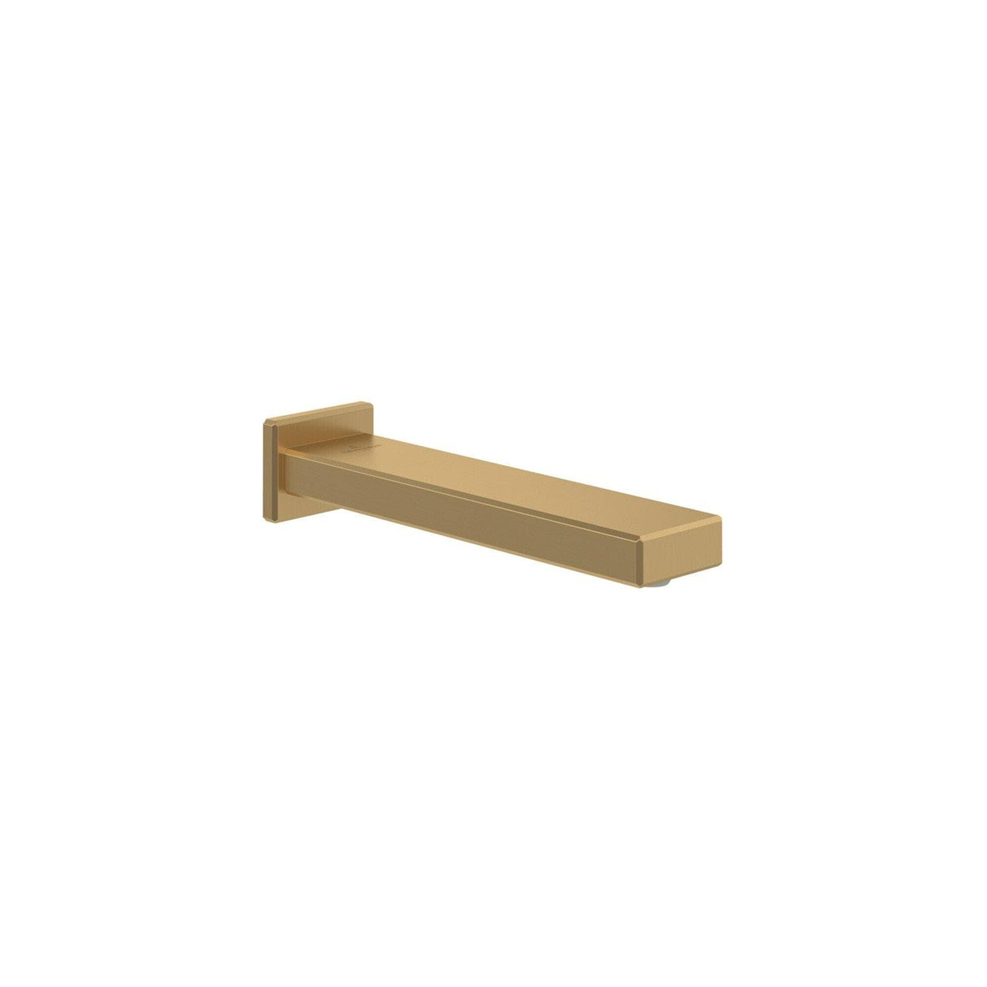 Villeroy und Boch Mettlach Badewannenauslauf TVW12600500076 Wandmontage Brushed Gold
