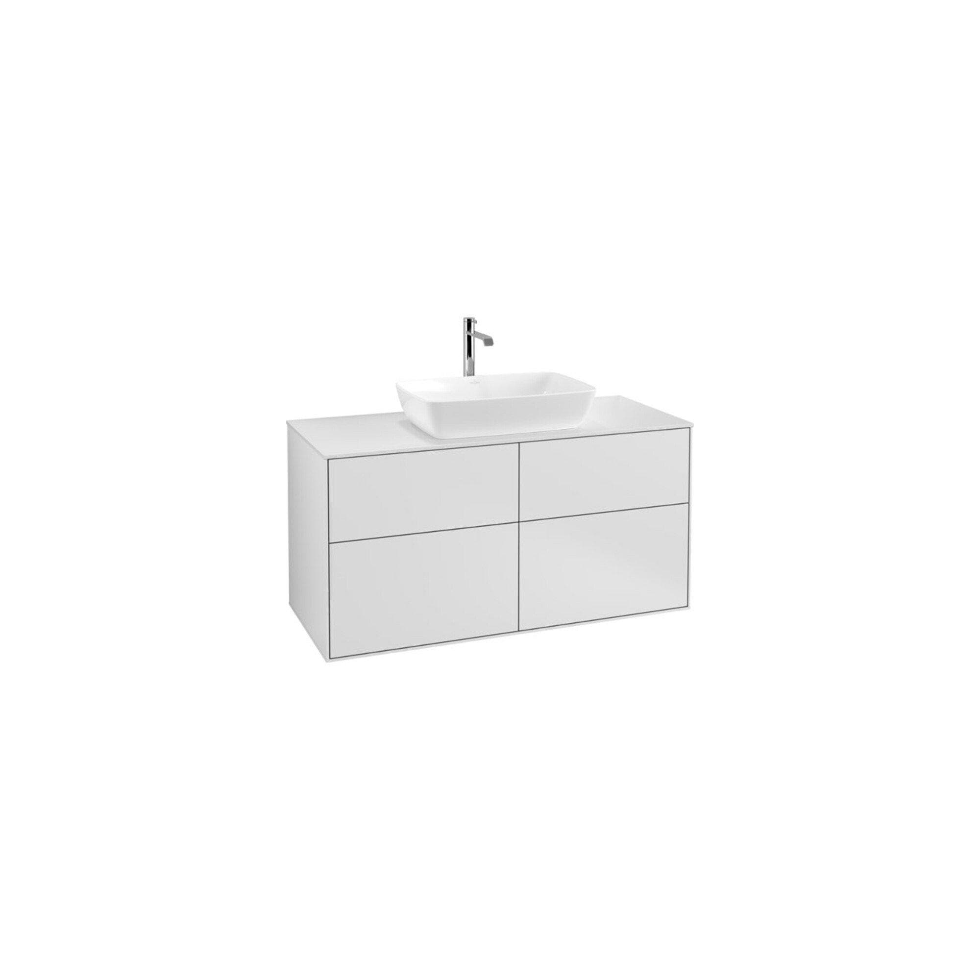 Villeroy und Boch Finion Waschtischunterschrank 120x60,3cm White Matt