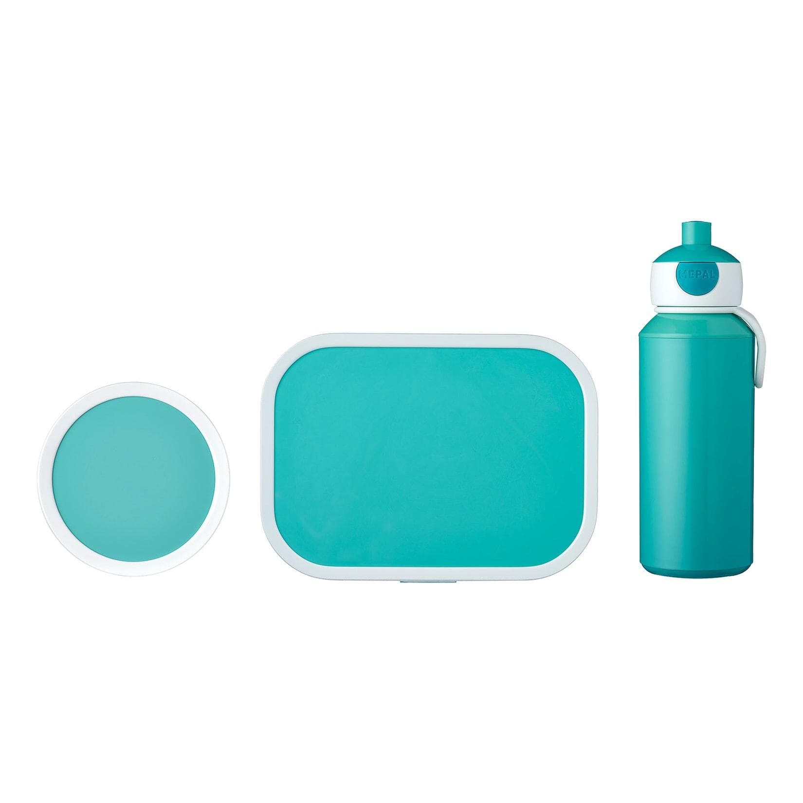 Mepal Lunchset Campus 3er Set - Trinkflasche Brotdose Fruchtbox