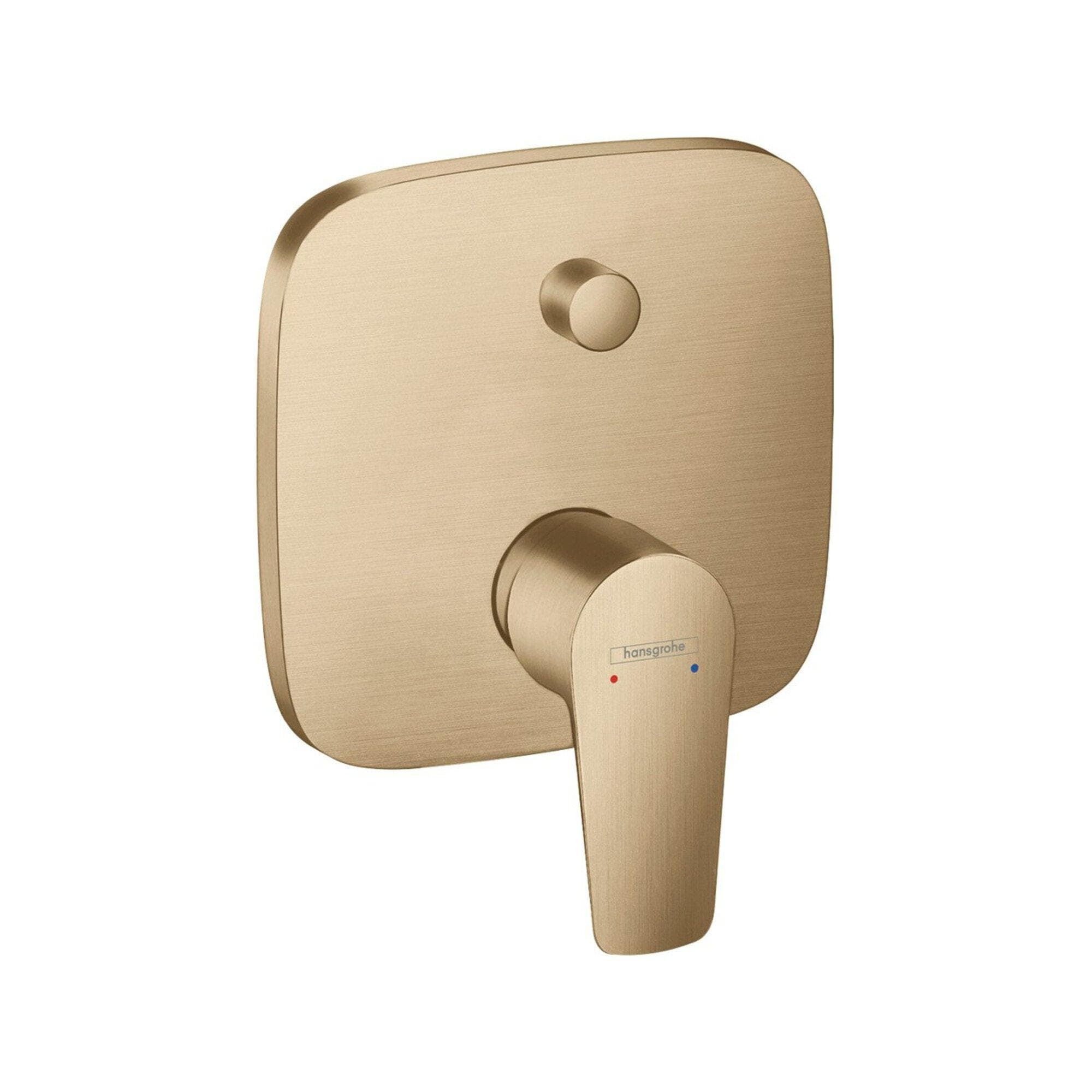 Hansgrohe Talis E Unterputz-Wannen-Einhebelmischer brushed bronze