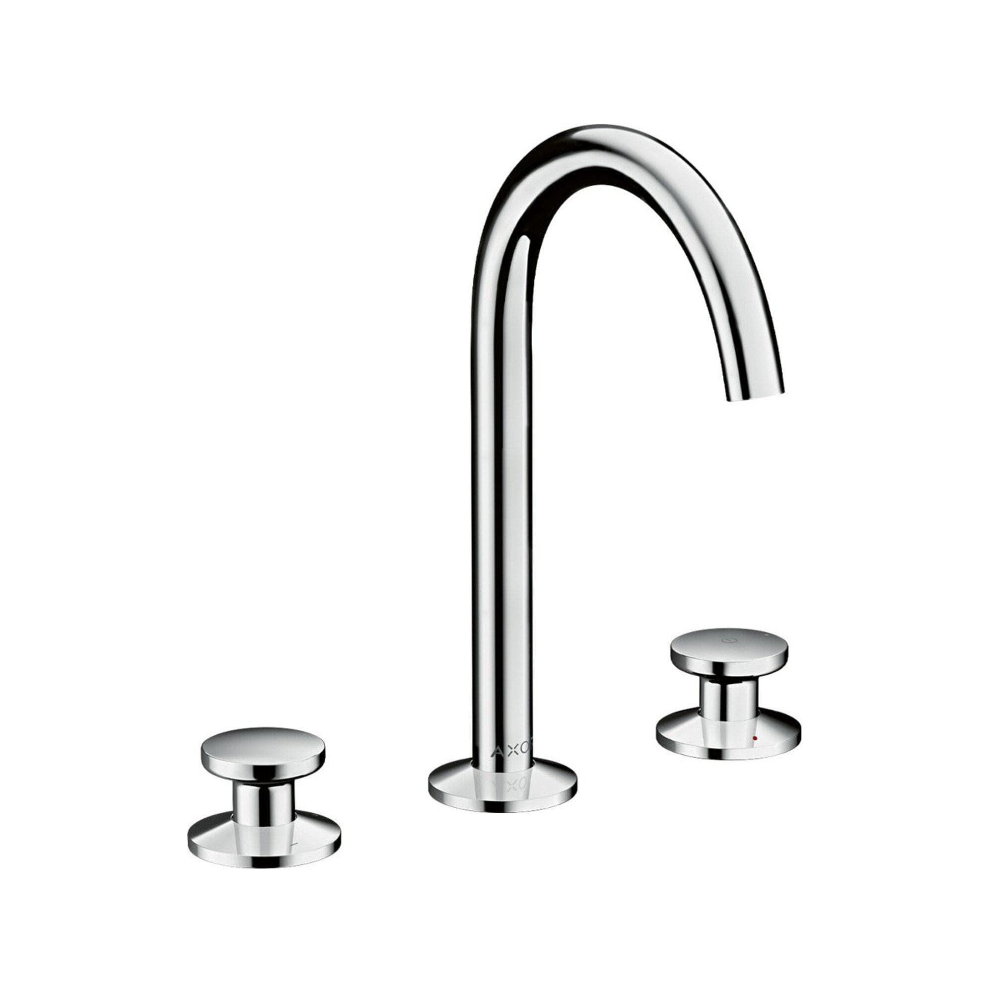 Hansgrohe Axor One 3-Loch-Waschtisch-Armatur 48070000 Ausladung 140mm Push-Open Ablaufgarnitur Chrom