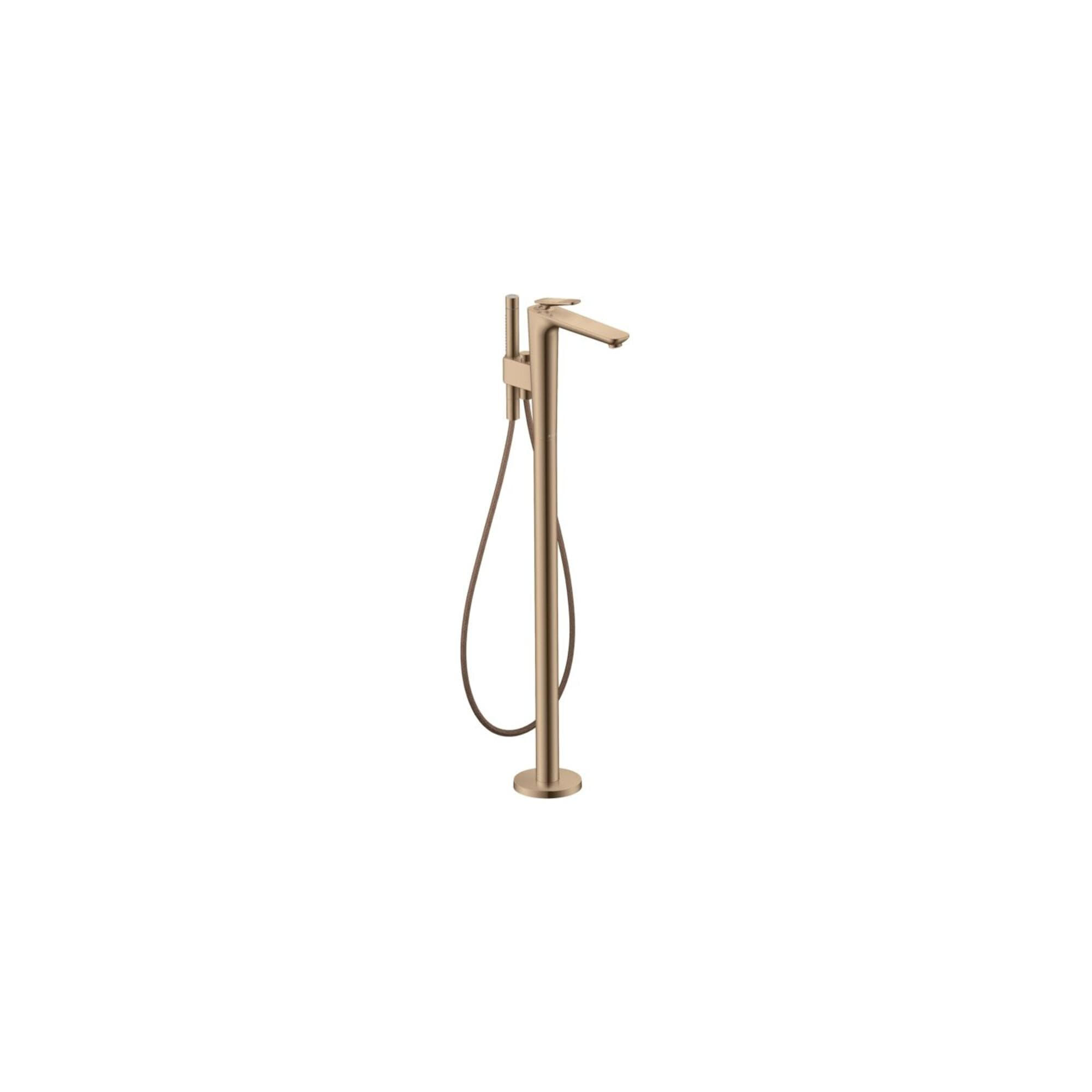 hansgrohe Axor Citterio C Wannenarmatur 49441300 Polished Red Gold Bodenstehend