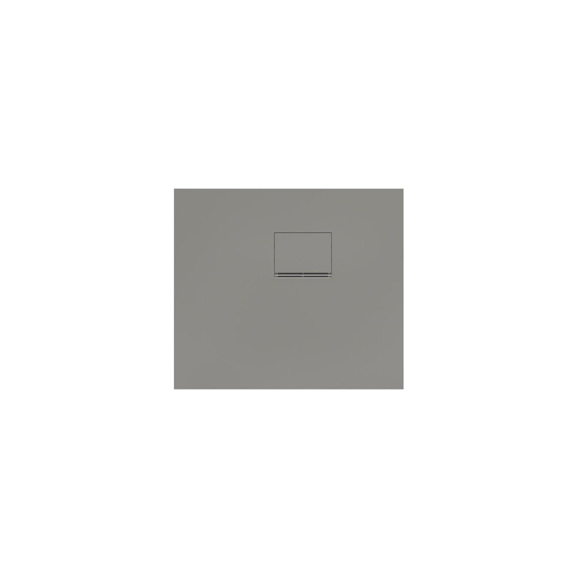 Villeroy & Boch Squaro Infinity Duschwanne 80x70 cm Grau