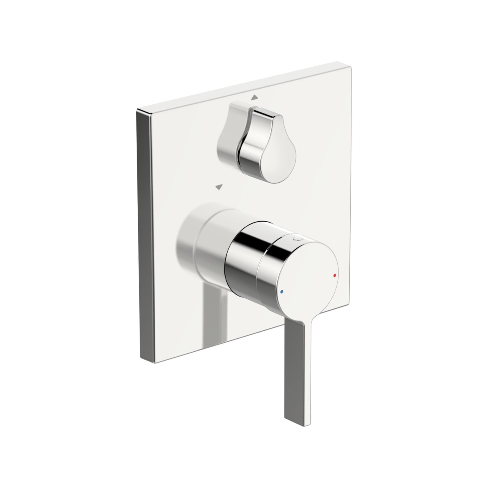 Hansa Wannenarmatur Hansaloft 87603003 Hansabluebox Eckige Rosette Chrom