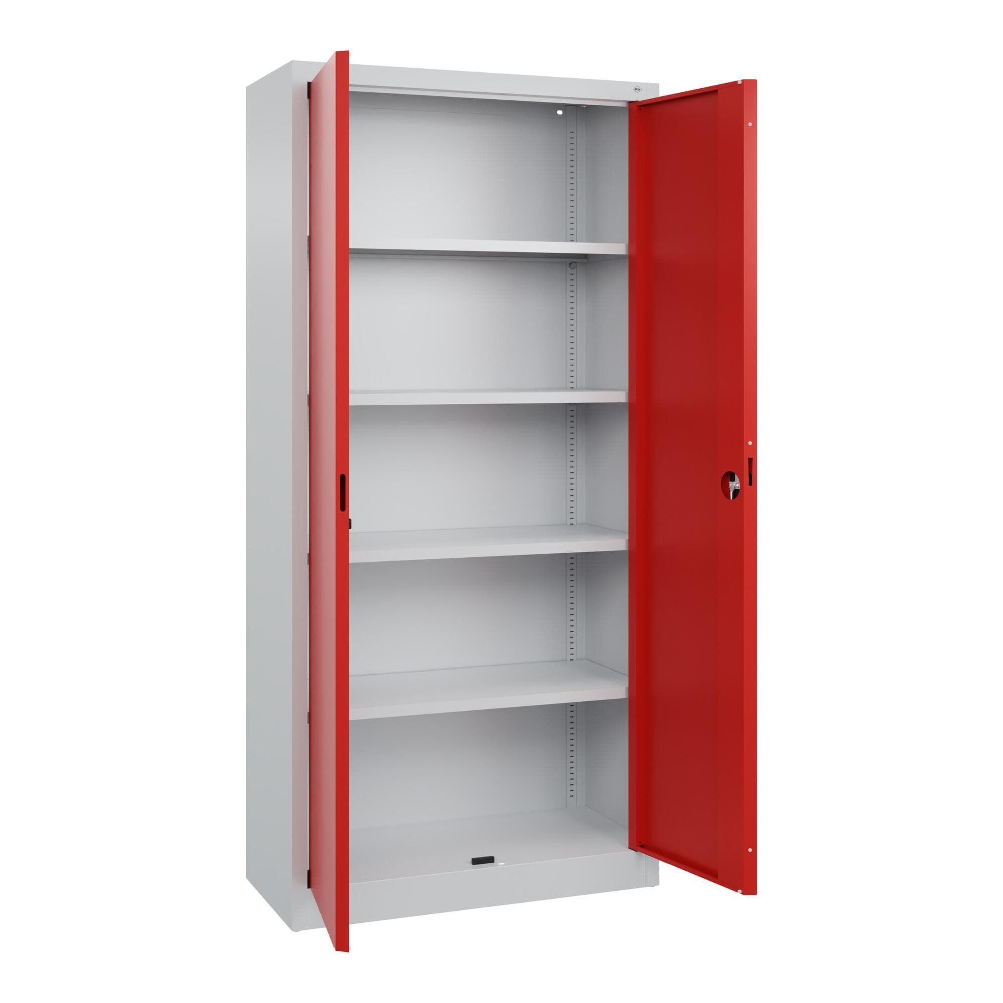 C+P Büro-Flügeltürenschrank Basis PLUS Stahl