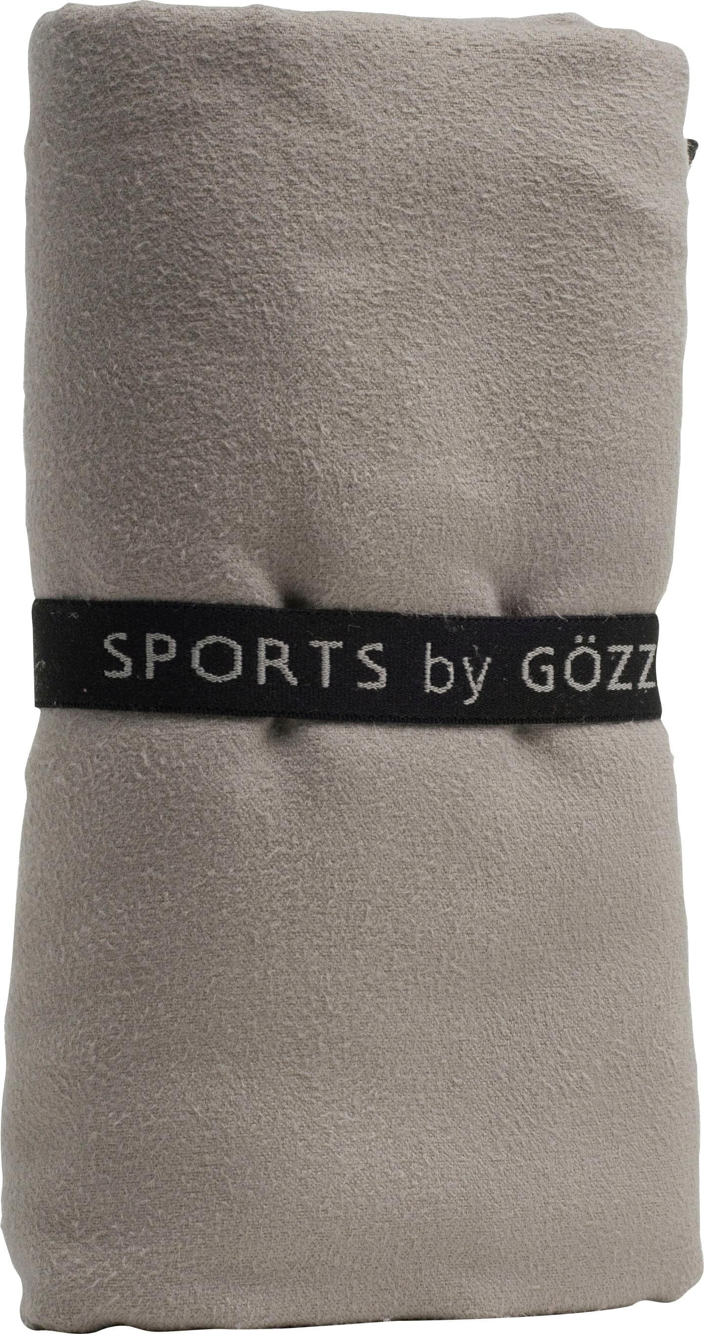 GÖZZE Saunatuch Sports Grau Microfaser Wickeltuch