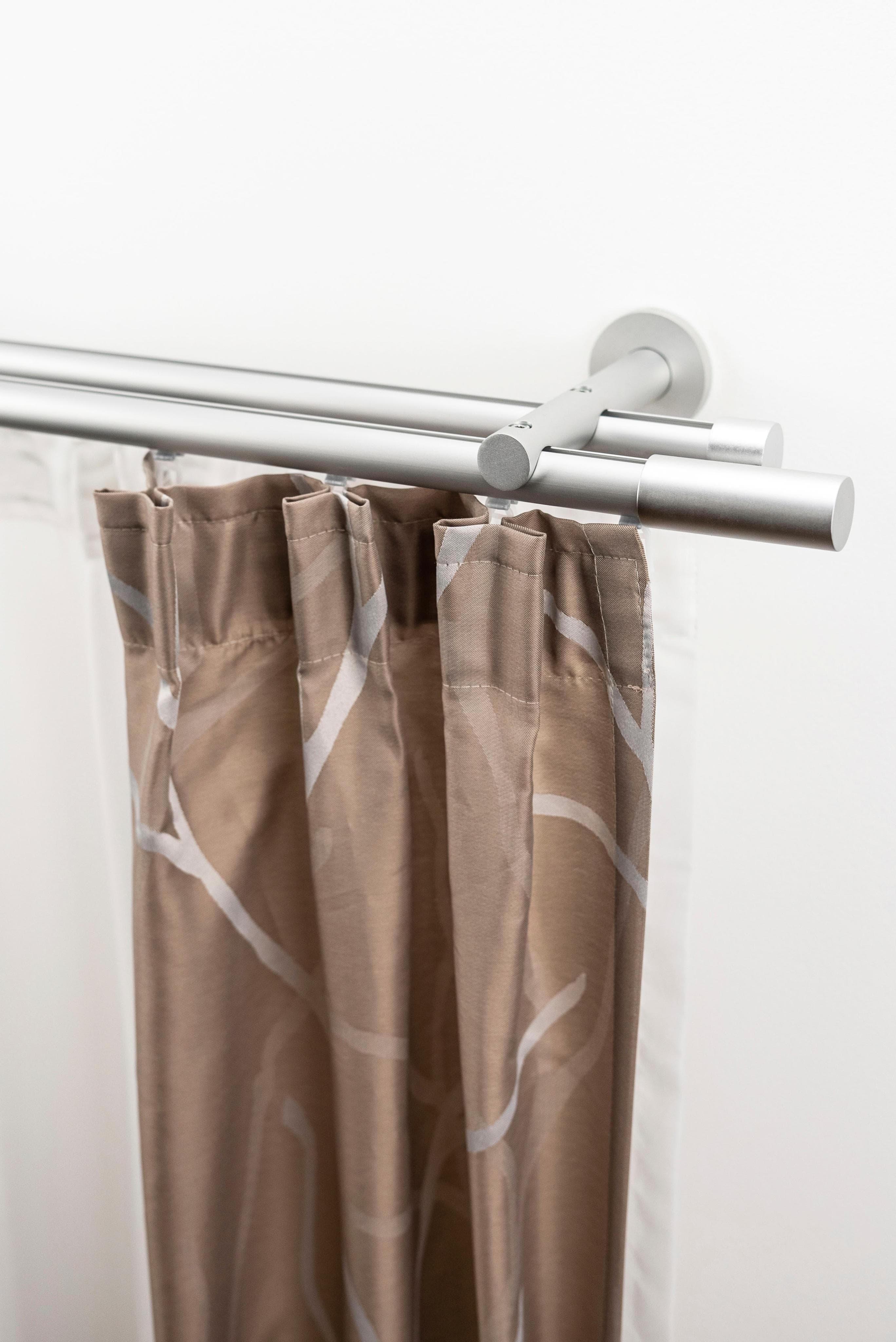 Gardinenstange GARESA "EASY" Silber Aluminium 270 cm