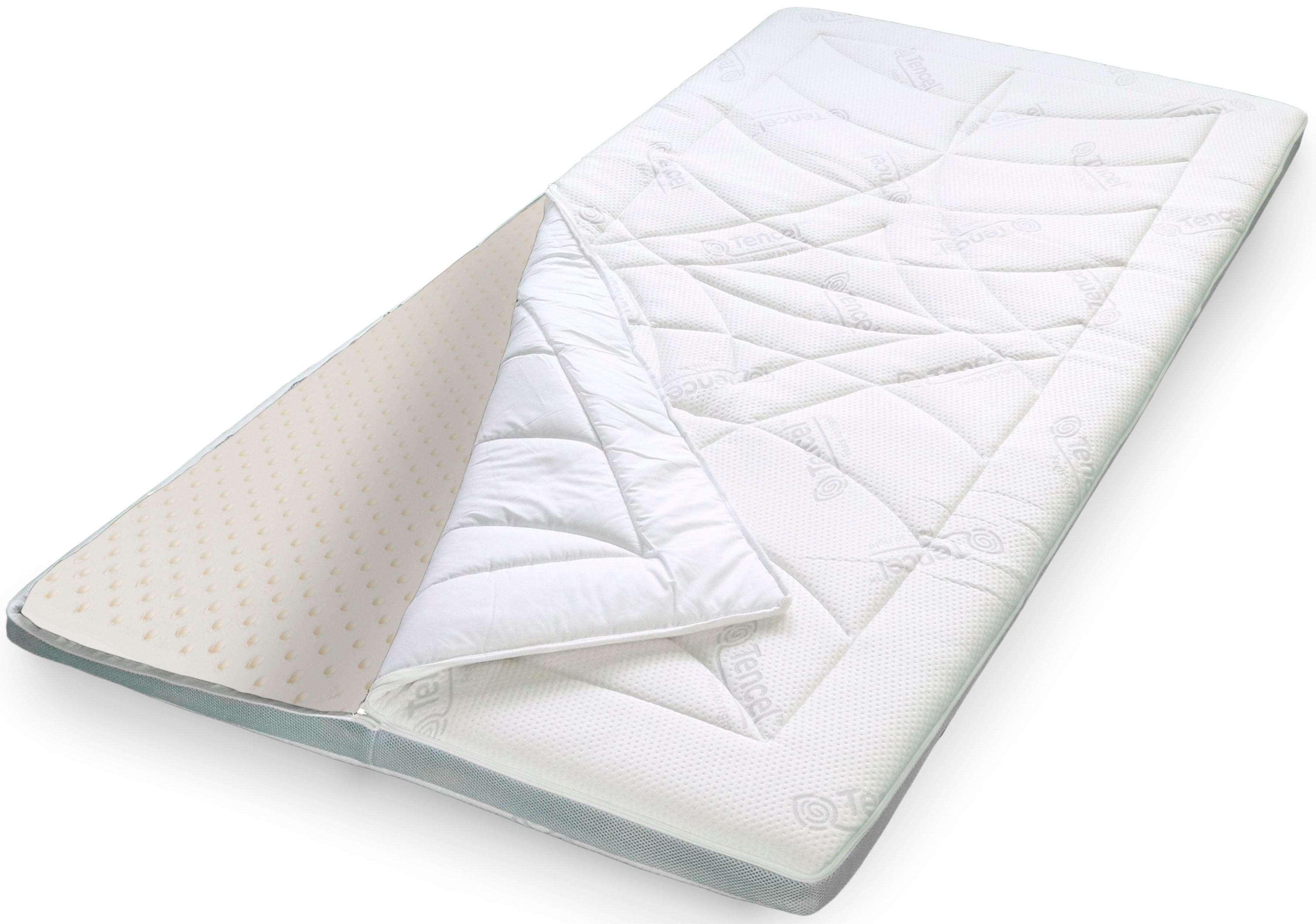 Stendebach Topper Softtop Luxus TENCEL™ Latex Grau