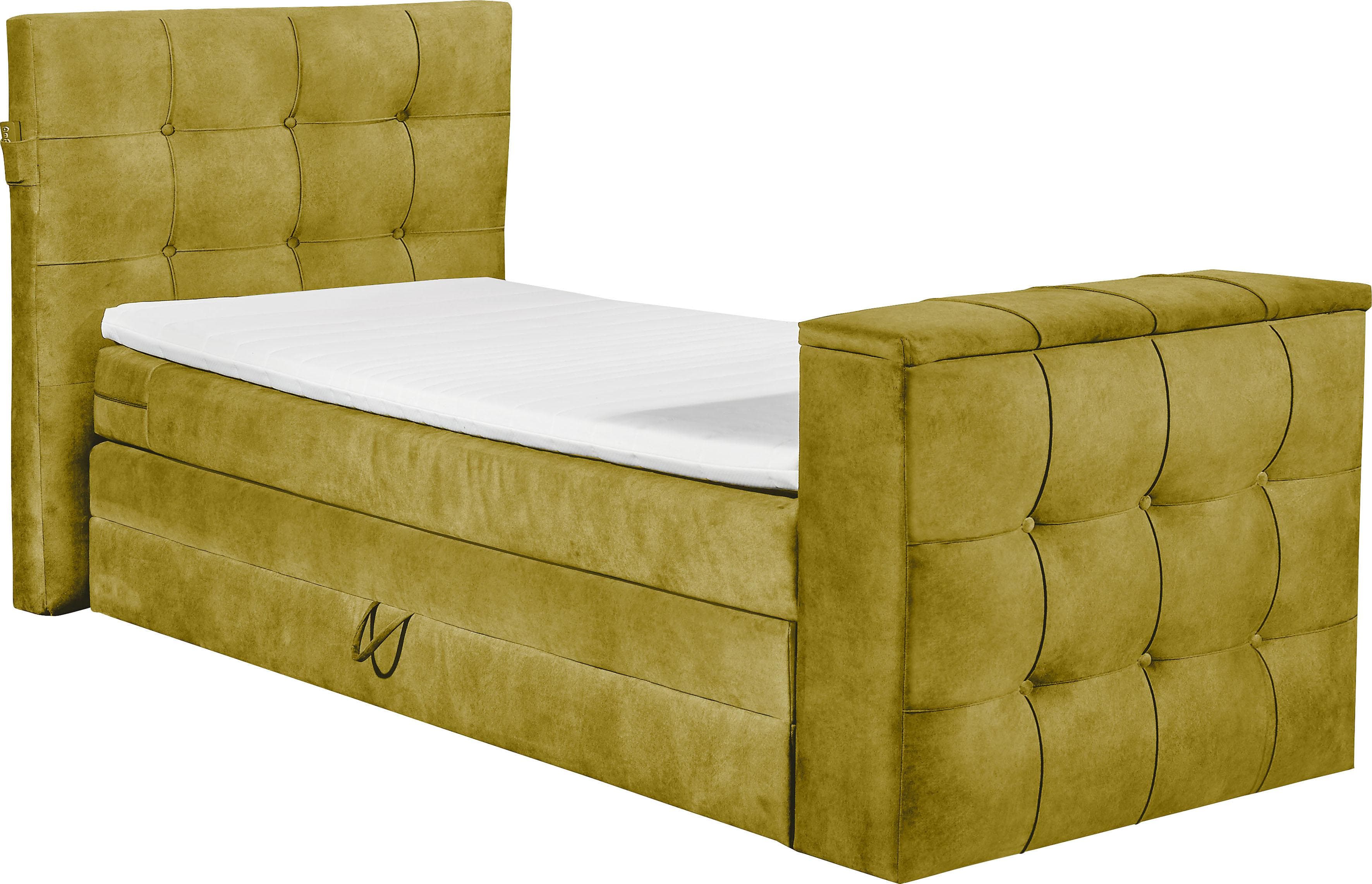 Boxspringbett Richmond mit TV-Halterung und Bettkasten