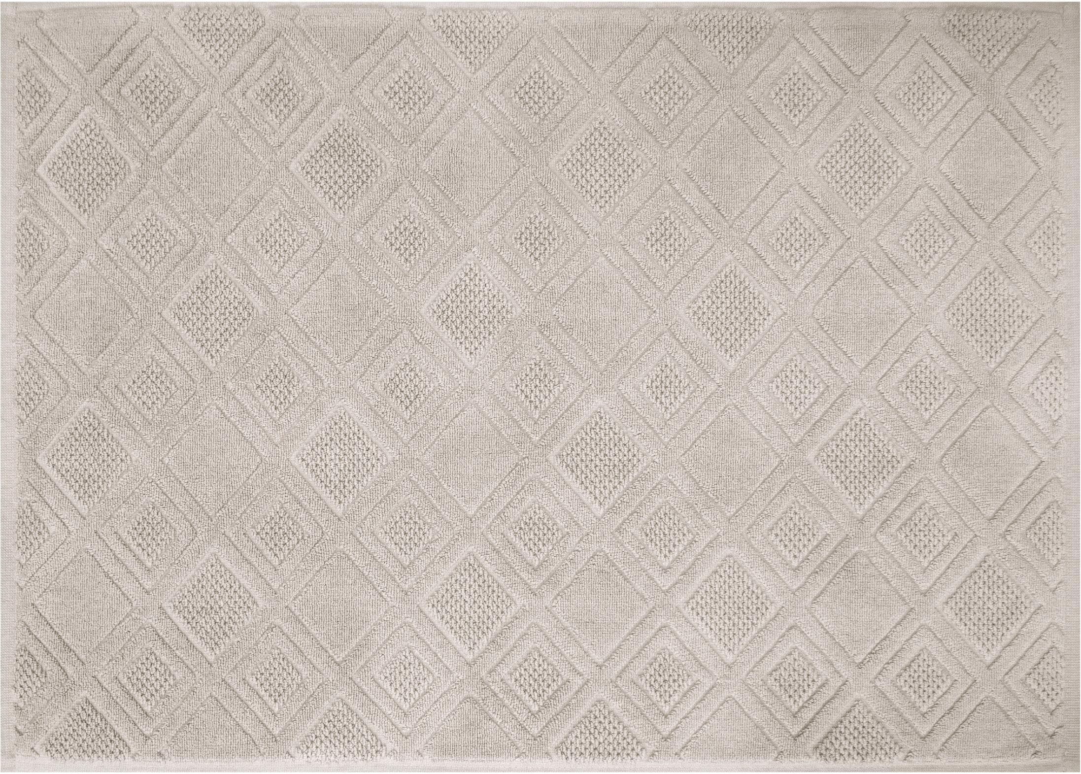 Badematte FRAMSOHN FROTTIER Mosaik Grau Baumwolle
