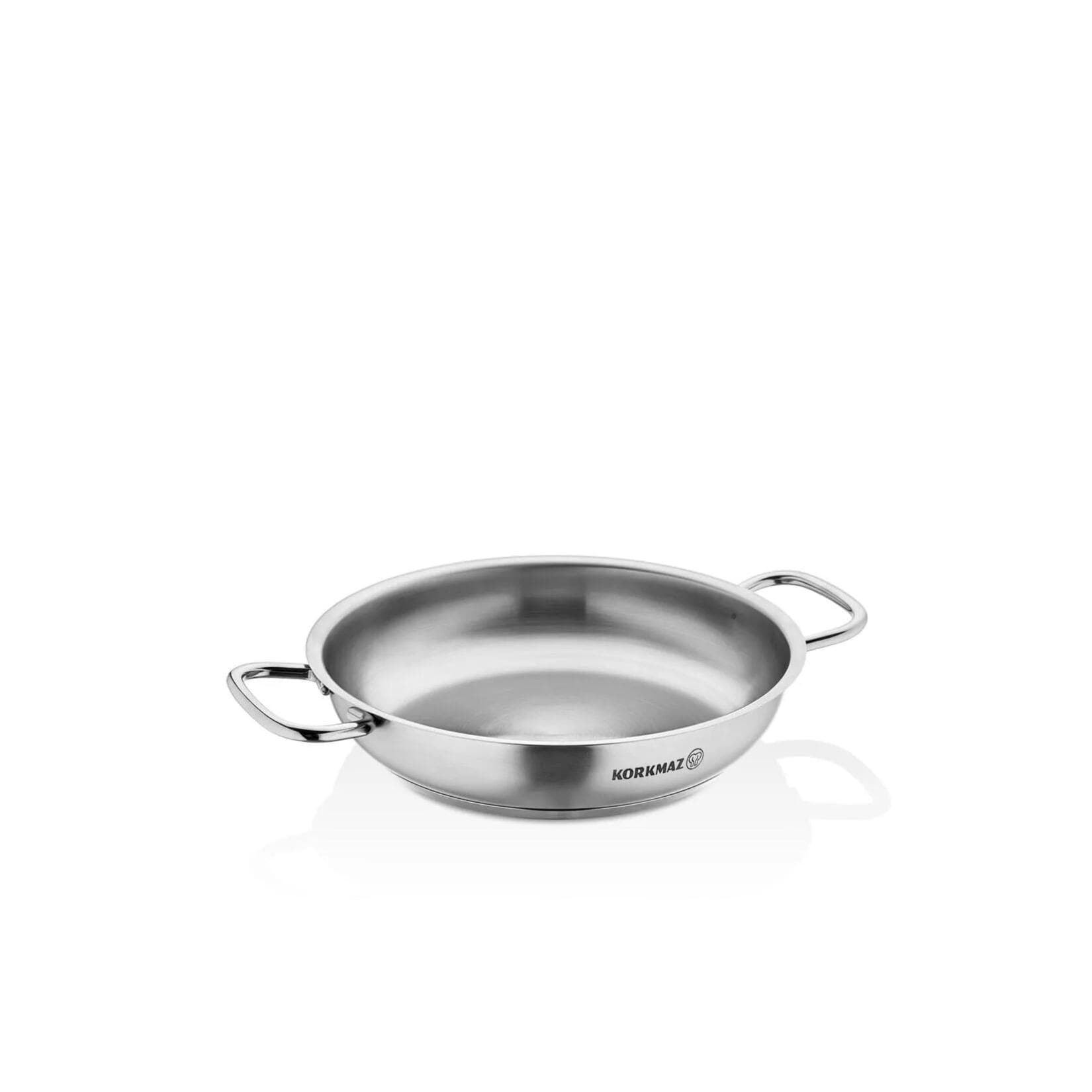 Korkmaz Proline Paella Bratpfanne 32 cm Edelstahl