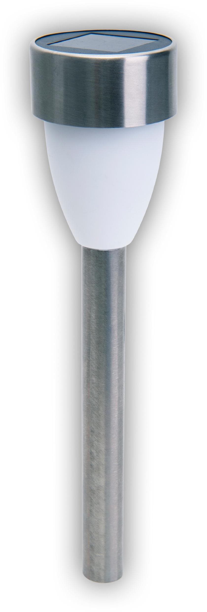 NÄVE LED Solarleuchte Cyral 6er-Set Silber Edelstahl