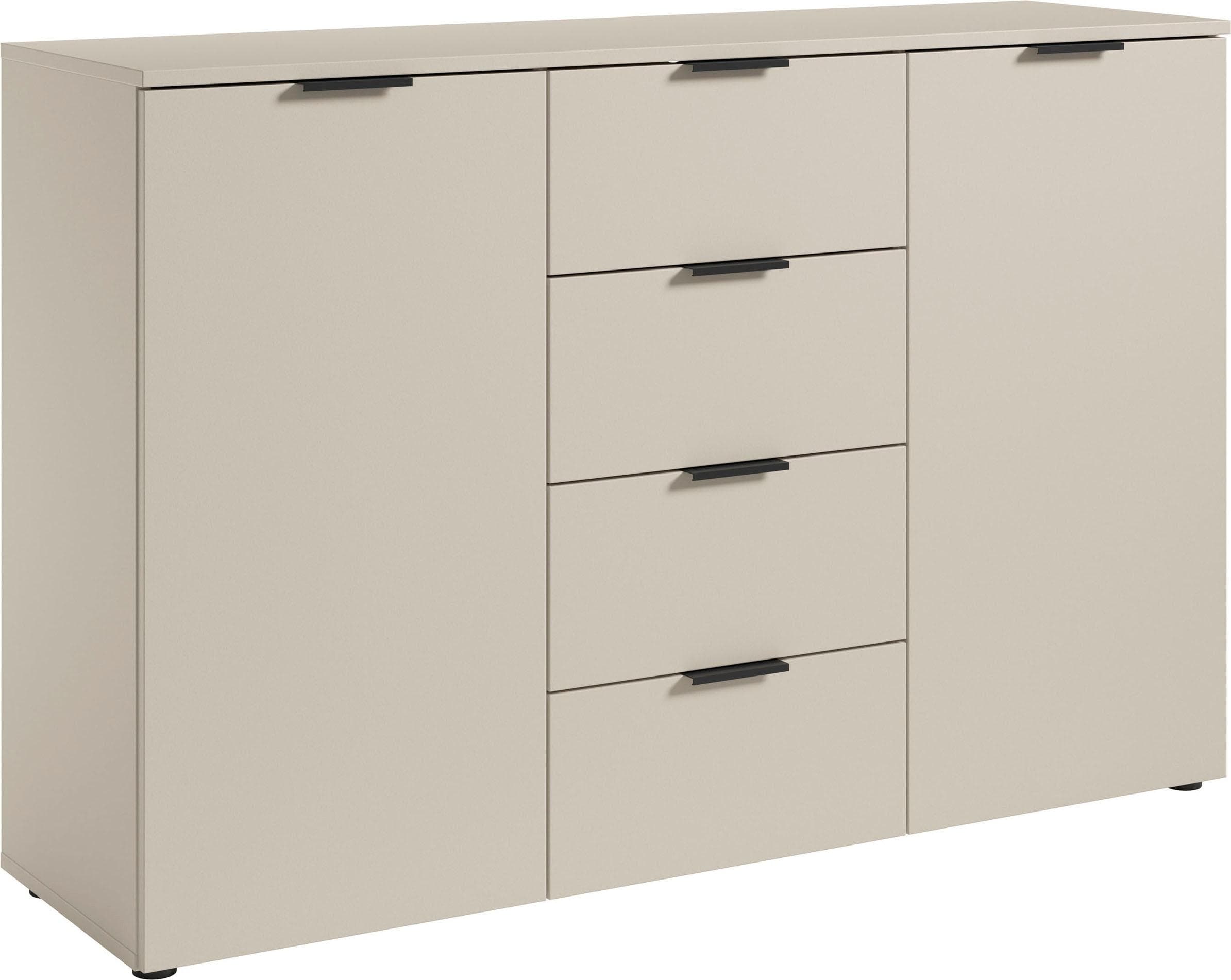 HBZ Linz Sideboard Kaschmir Modern mit 4 Schubladen