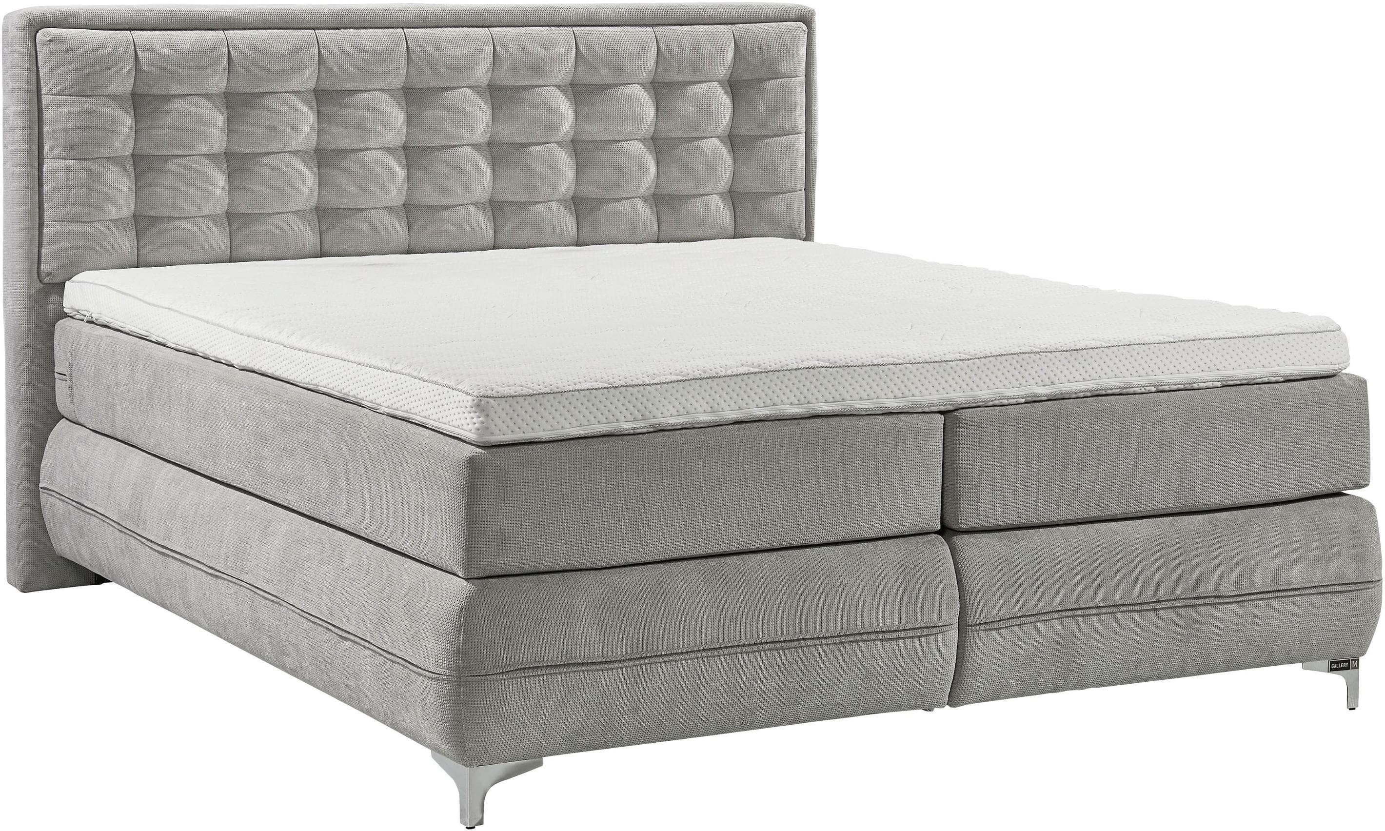 Boxspringbett Dubai Musterring Grau
