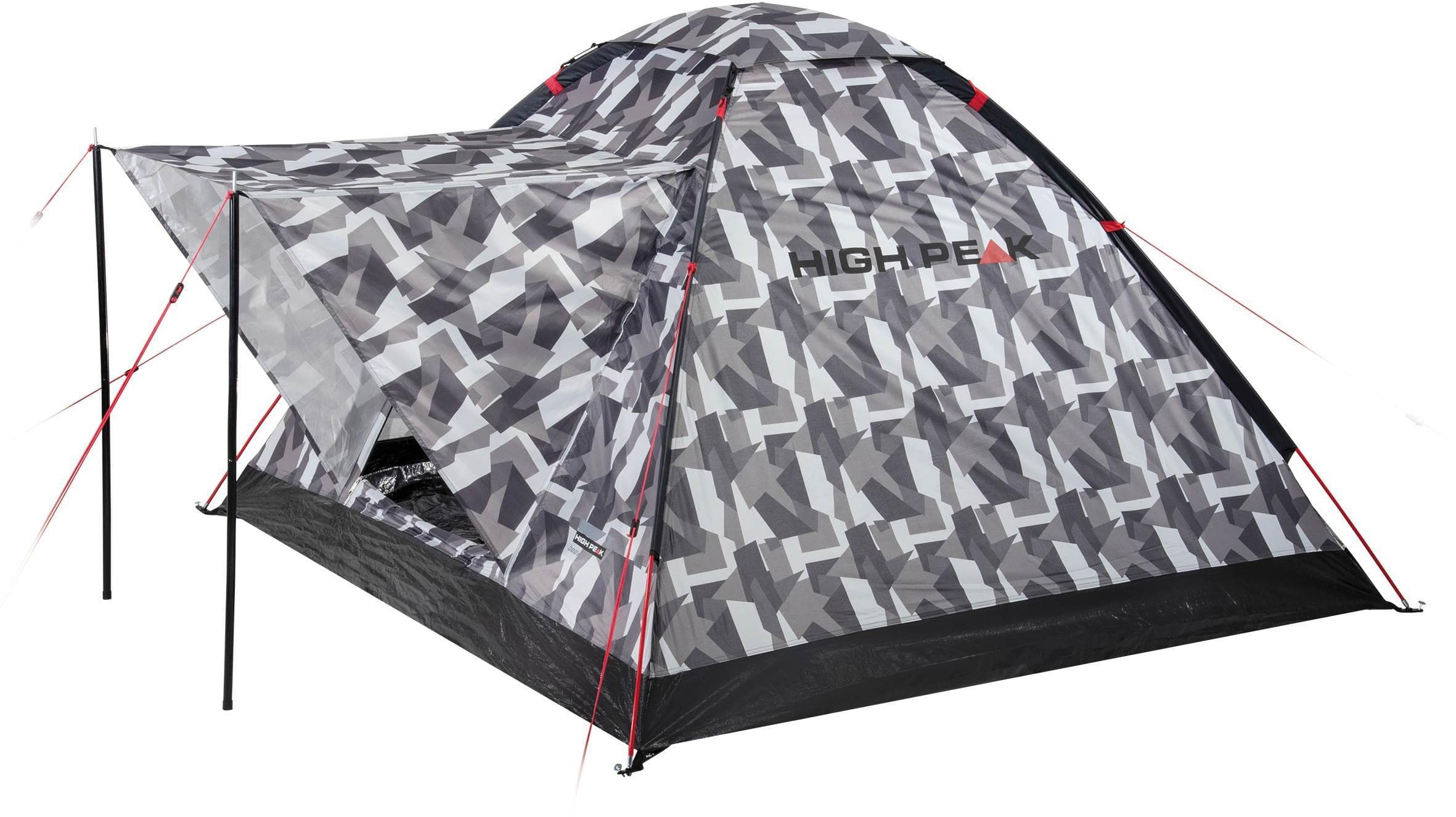 HIGH PEAK Kuppelzelt Beaver 3 Camouflage 3 Personen