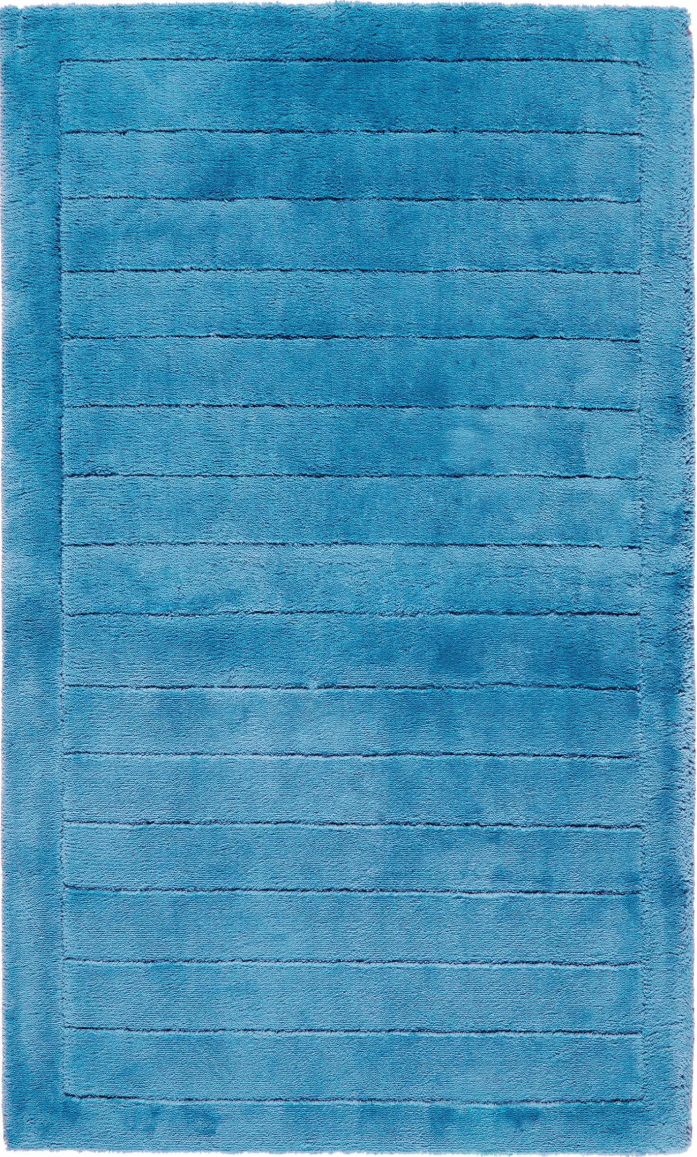 Badematte EGERIA Line Blau Baumwolle