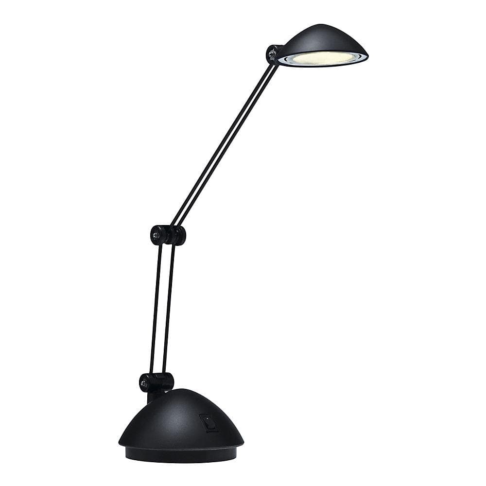 Hansa LED-Schreibtischlampe SPACE Schwarz Satiniert