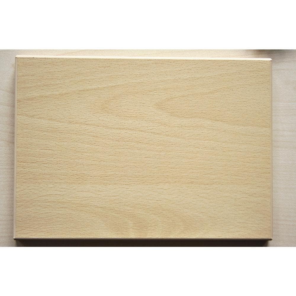 kaiserkraft Konferenztisch quadratisch Buche-Dekor verchromt