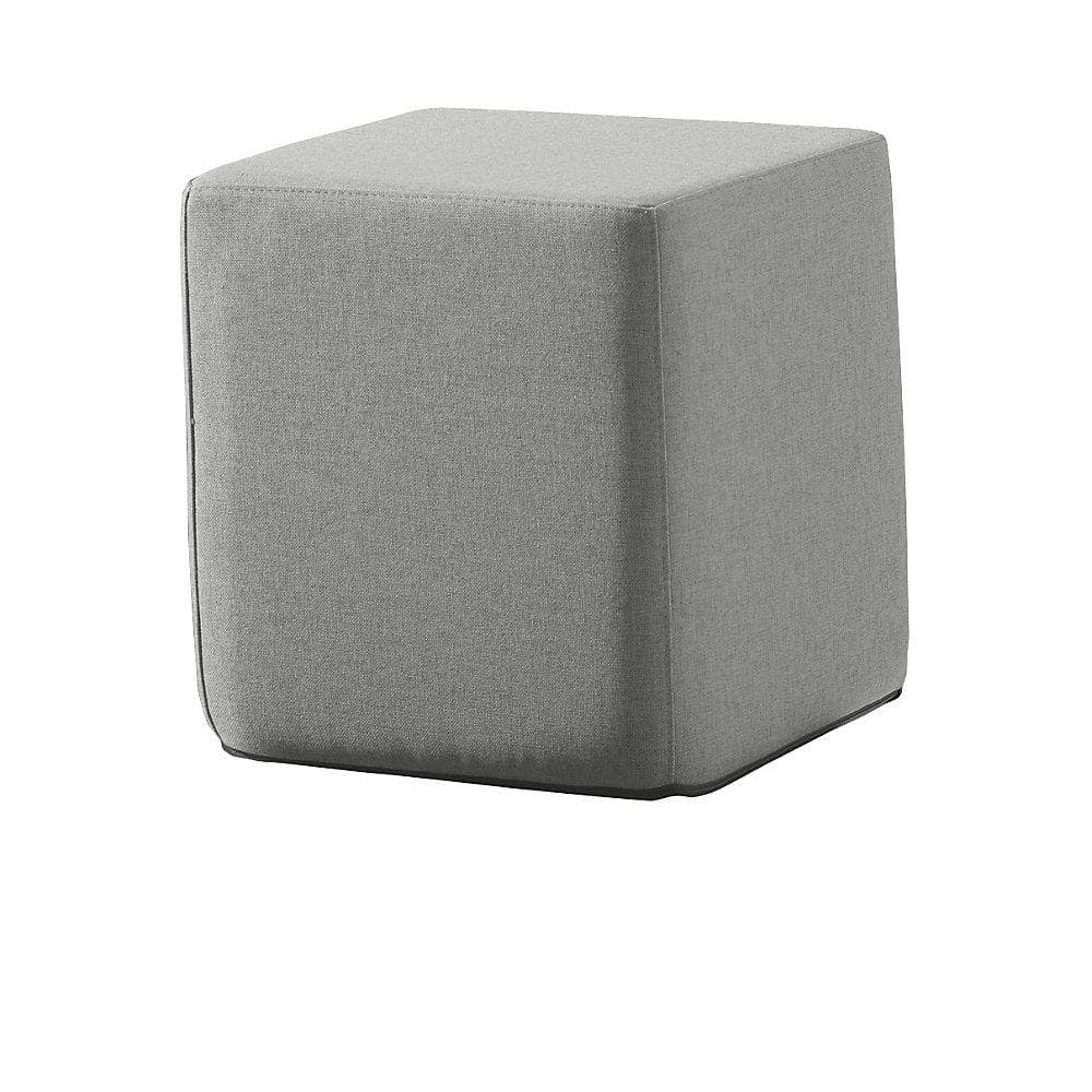 Kaiserkraft Sitzwürfel SITTING hellgrau Polyester
