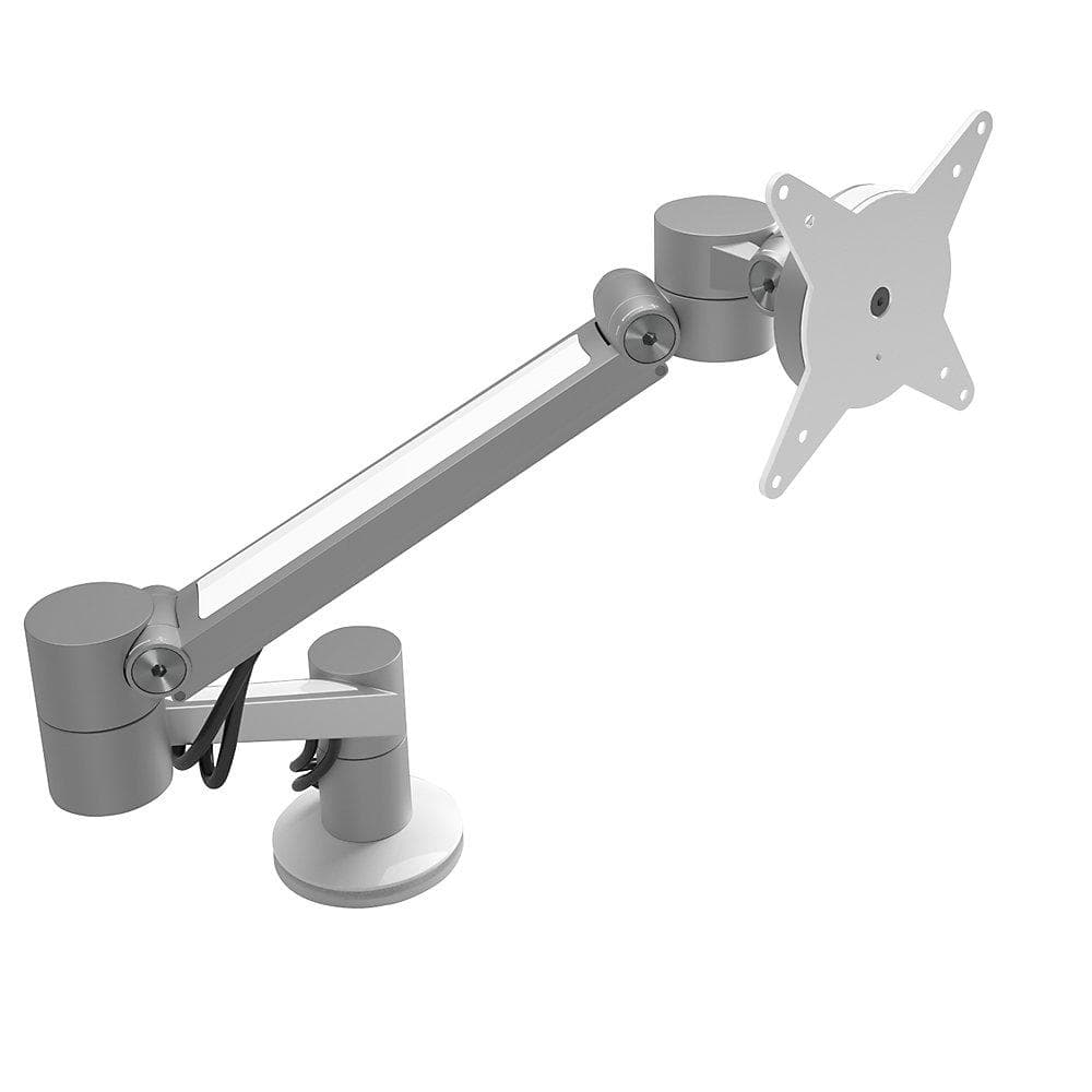 Dataflex Monitorarm VIEWLITE PLUS Tischmontage Silber/Weiß