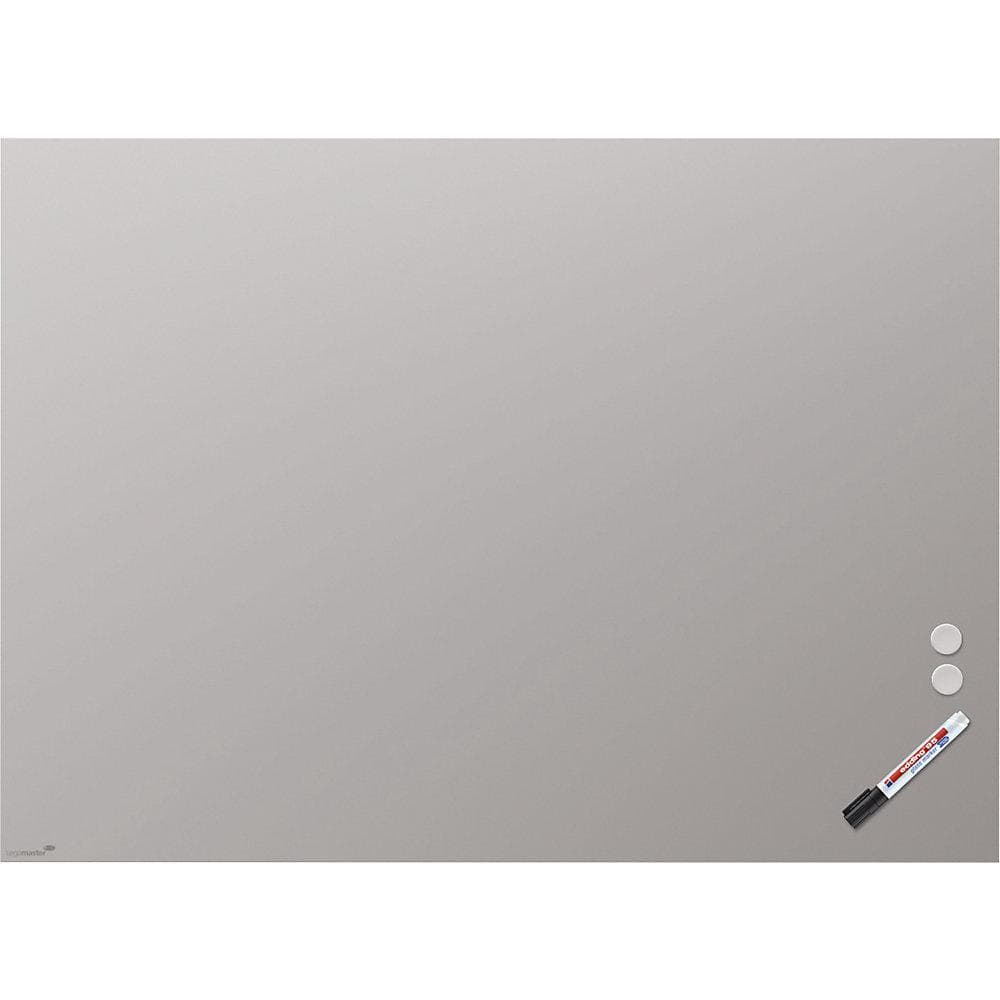 Legamaster Mattes Glasboard Sicherheitsglas Grau