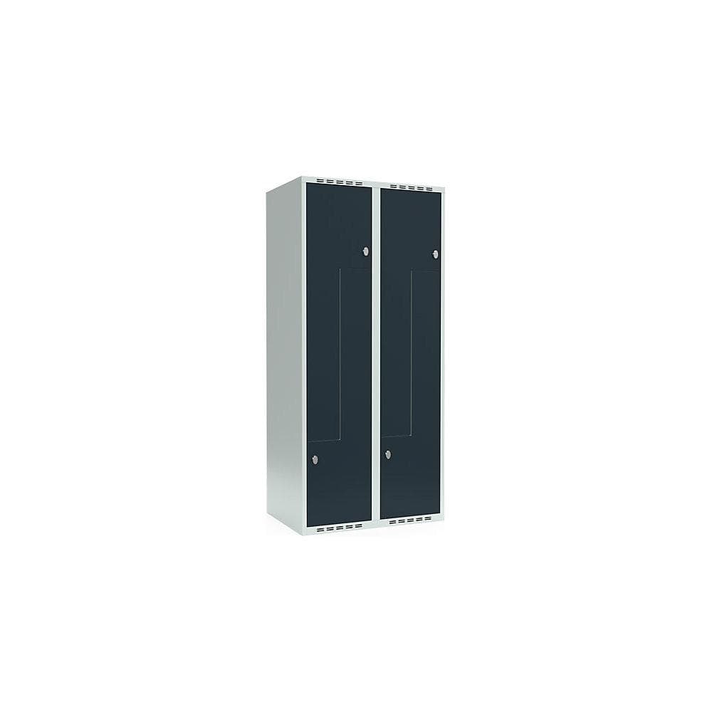 Kaiserkraft Z-Spind Fydor Garderobenschrank lichtgrau/anthrazit