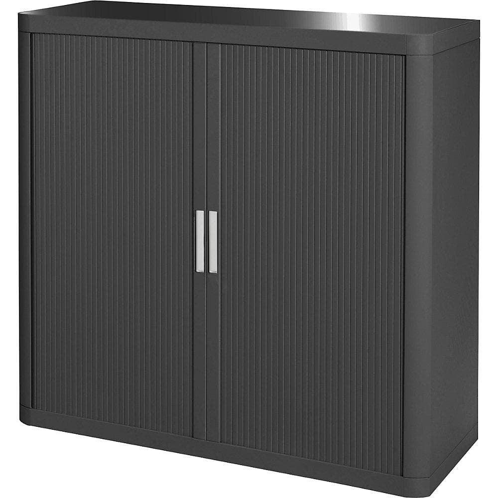 Paperflow Rollladenschrank easyOffice Anthrazit 2 Fachböden