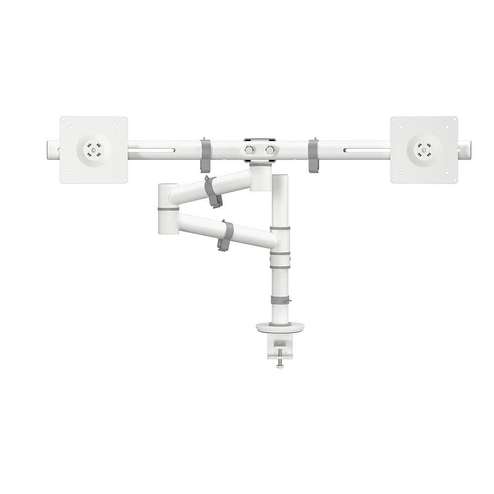 Dataflex Monitorarm VIEWGO Doppelarm Weiß