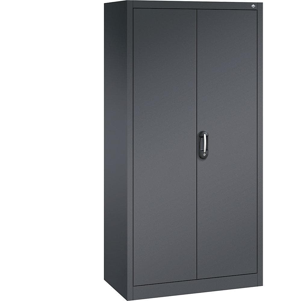 C+P ACURADO Büroschrank 930x500mm Stahl schwarzgrau