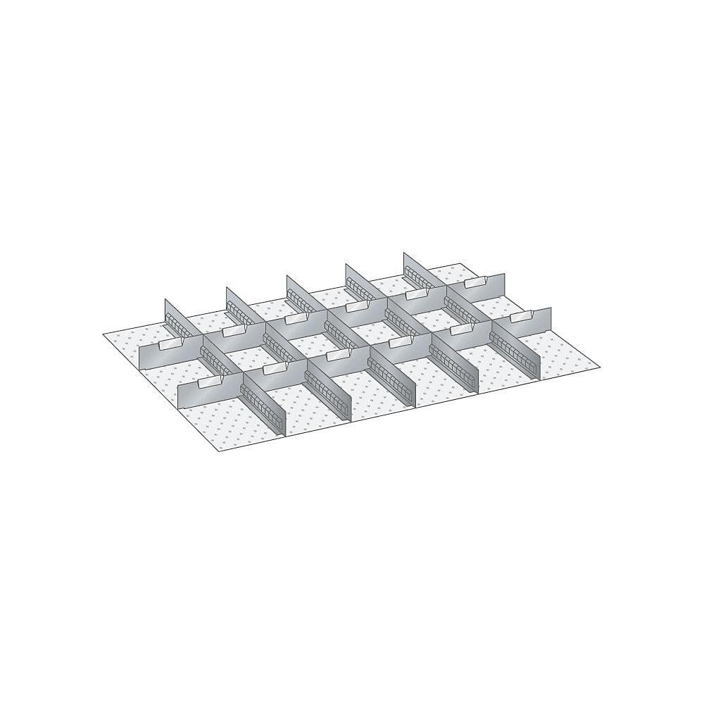 LISTA Trennwand Set für Schrankmaße 1023 x 725 mm