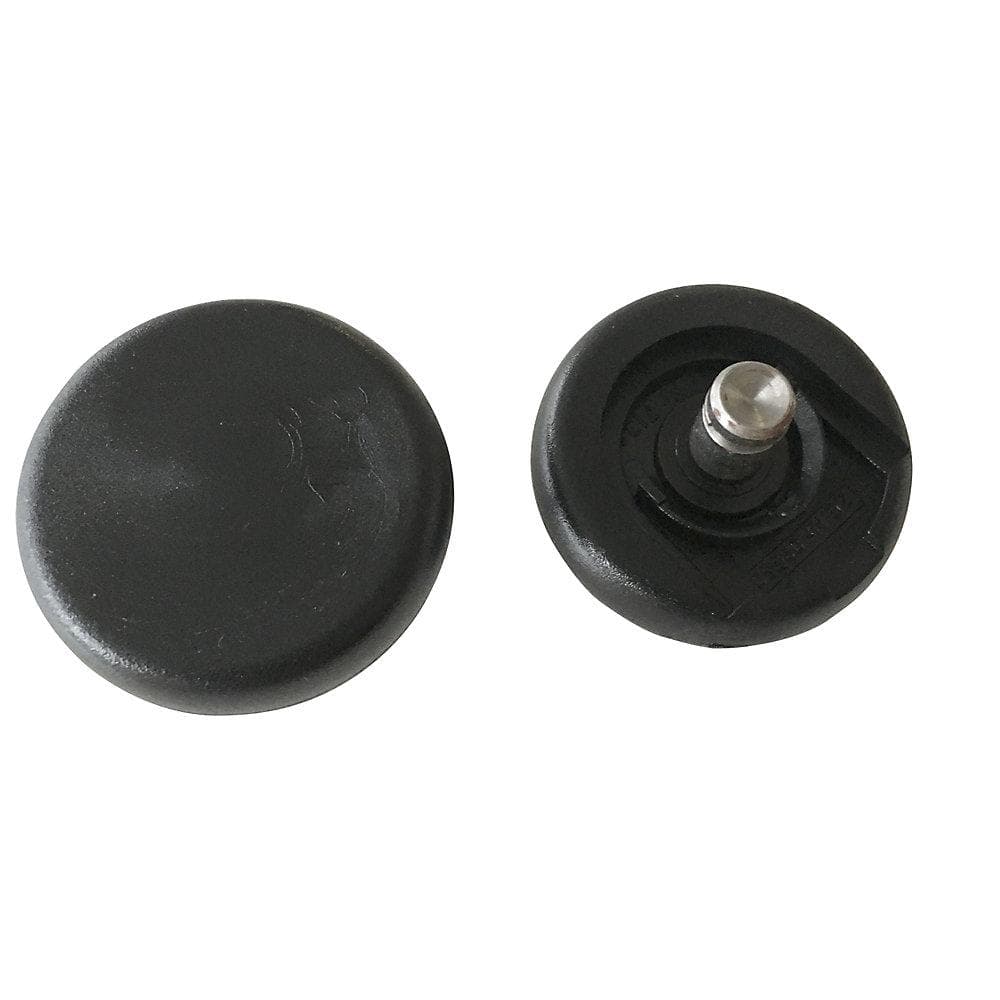 Kaiserkraft Bodengleiter Schwarz für Ergo-Drehhocker, Kunststoff, 50mm