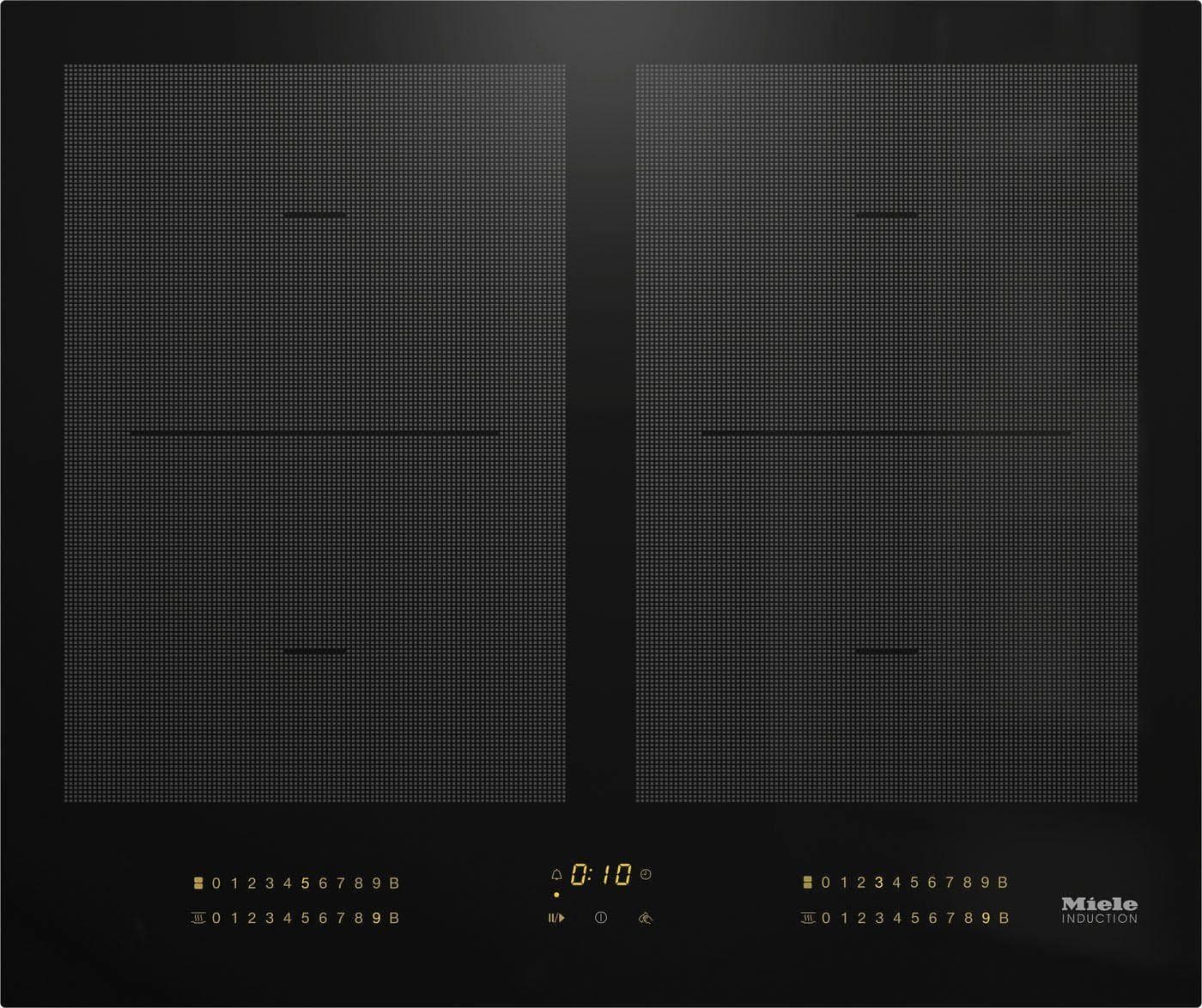 MIELE Flex-Induktions-Kochfeld KM 7564 FL Schwarz 4 Kochzonen