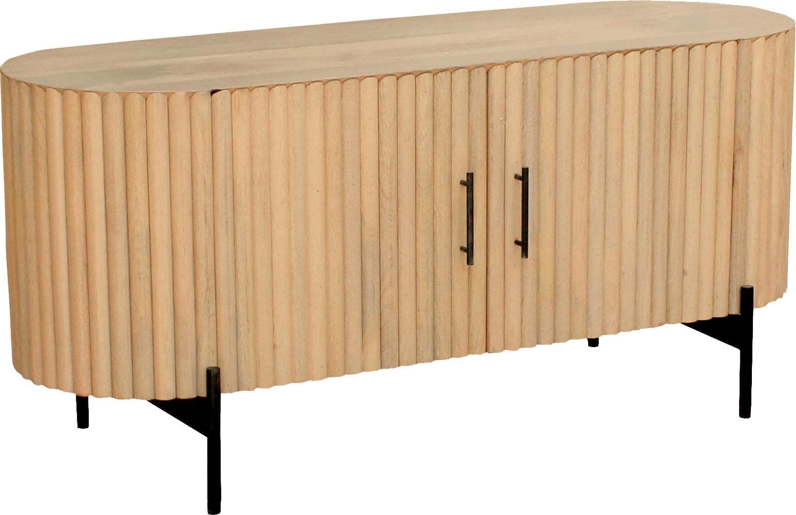 Sit TV-Board Retro Lamellen-Design
