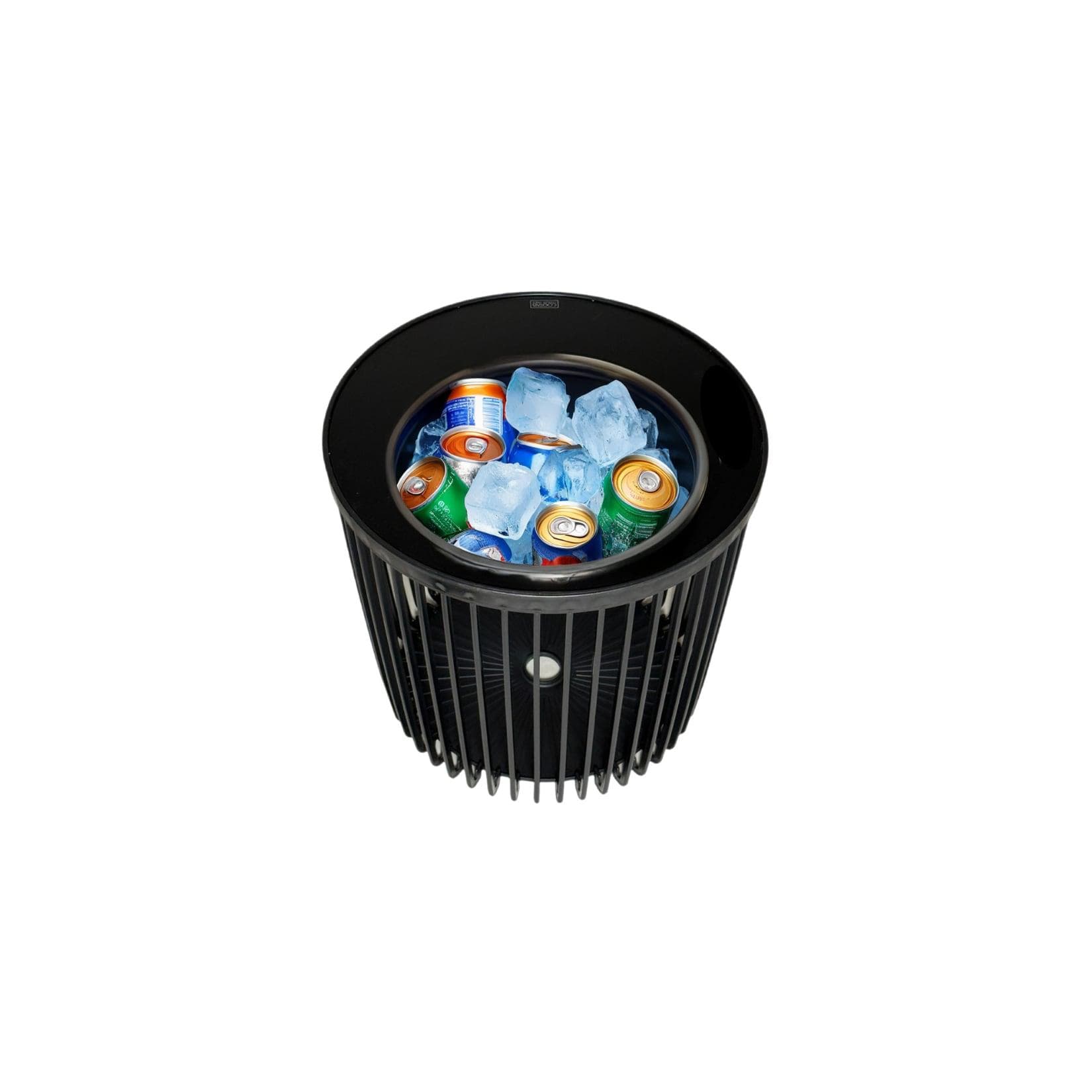 COOTAB Cooler Table 4-in-1 Loungetisch mit Edelstahl-Kühler Copenhagen 45 cm