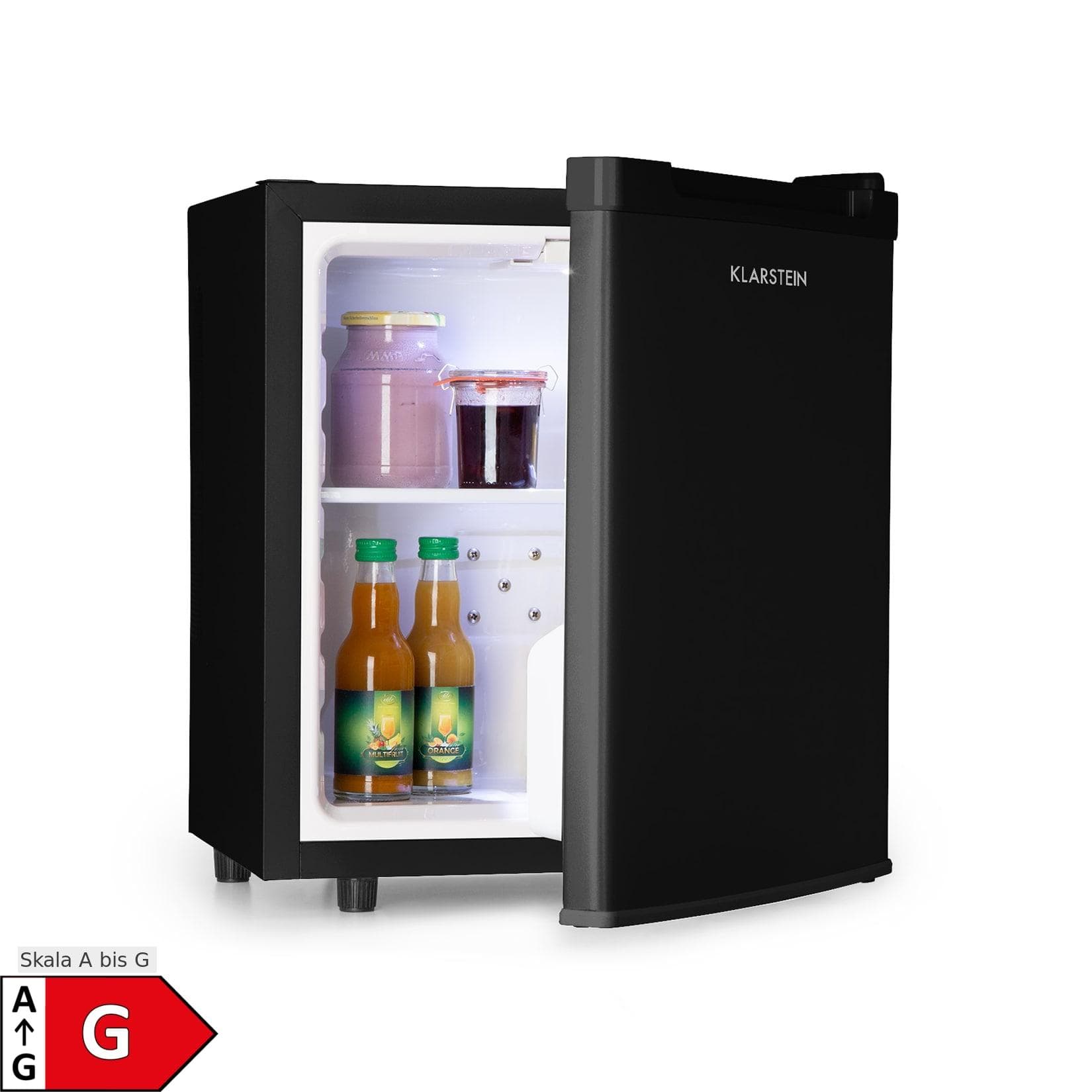 Klarstein Silent Cool Kühlschrank 30l Arctic-Fox Cooling 23 dB(A) Schwarz