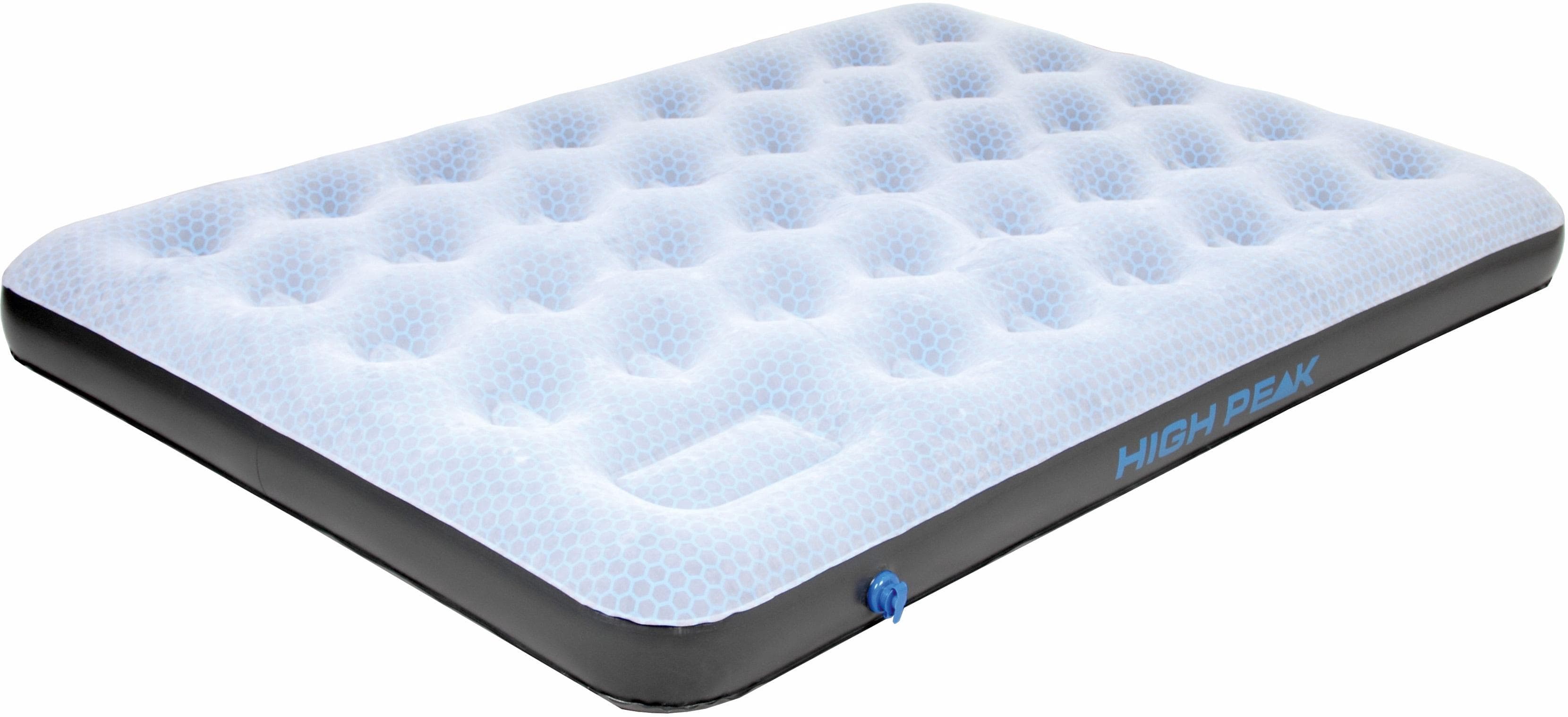 High Peak Luftmatratze Comfort Plus Grau/Blau/Schwarz