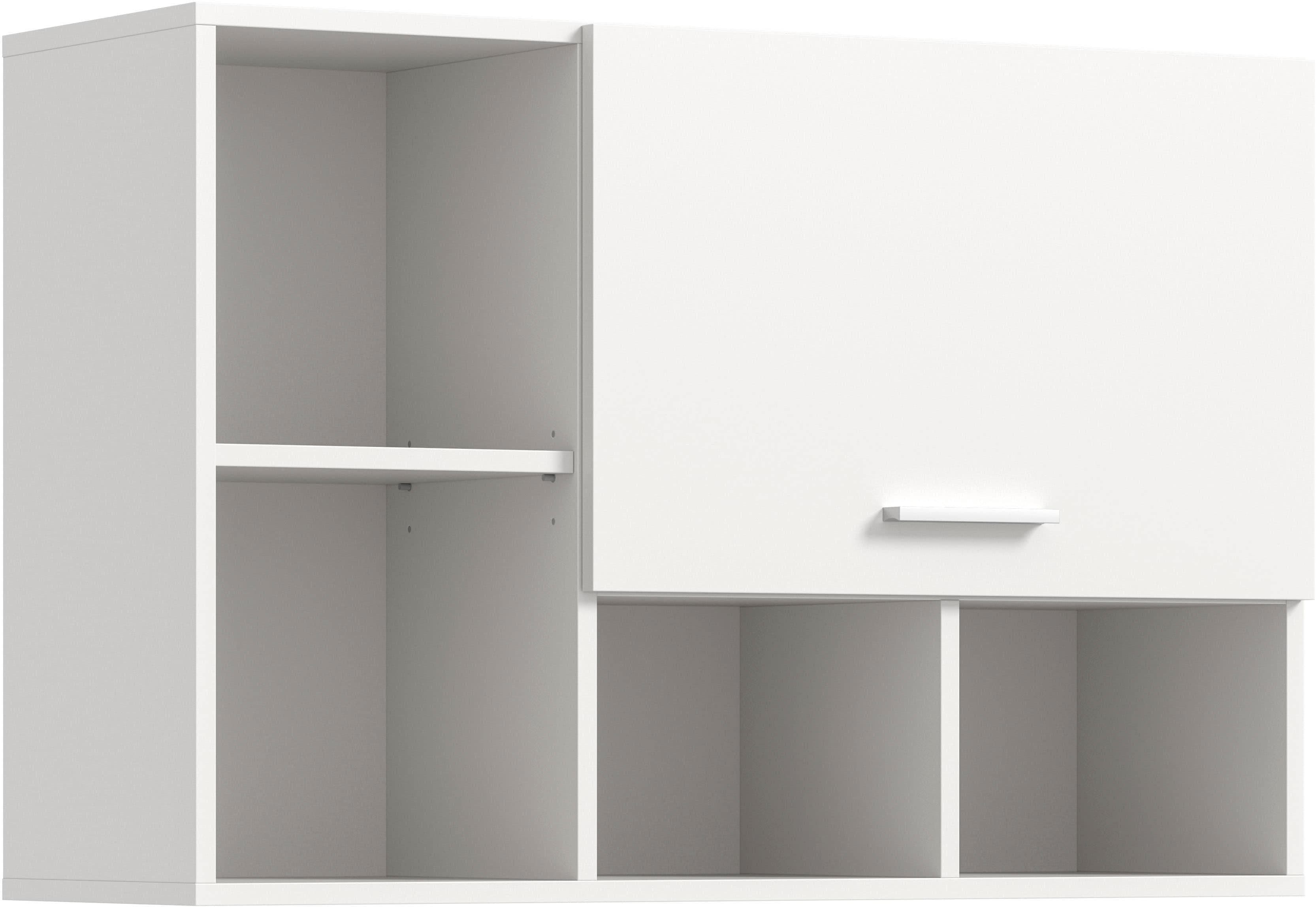 Welltime Hängeschrank FALAS, TOPSELLER Breite 95cm, 1 Klappe, 5 Fächer